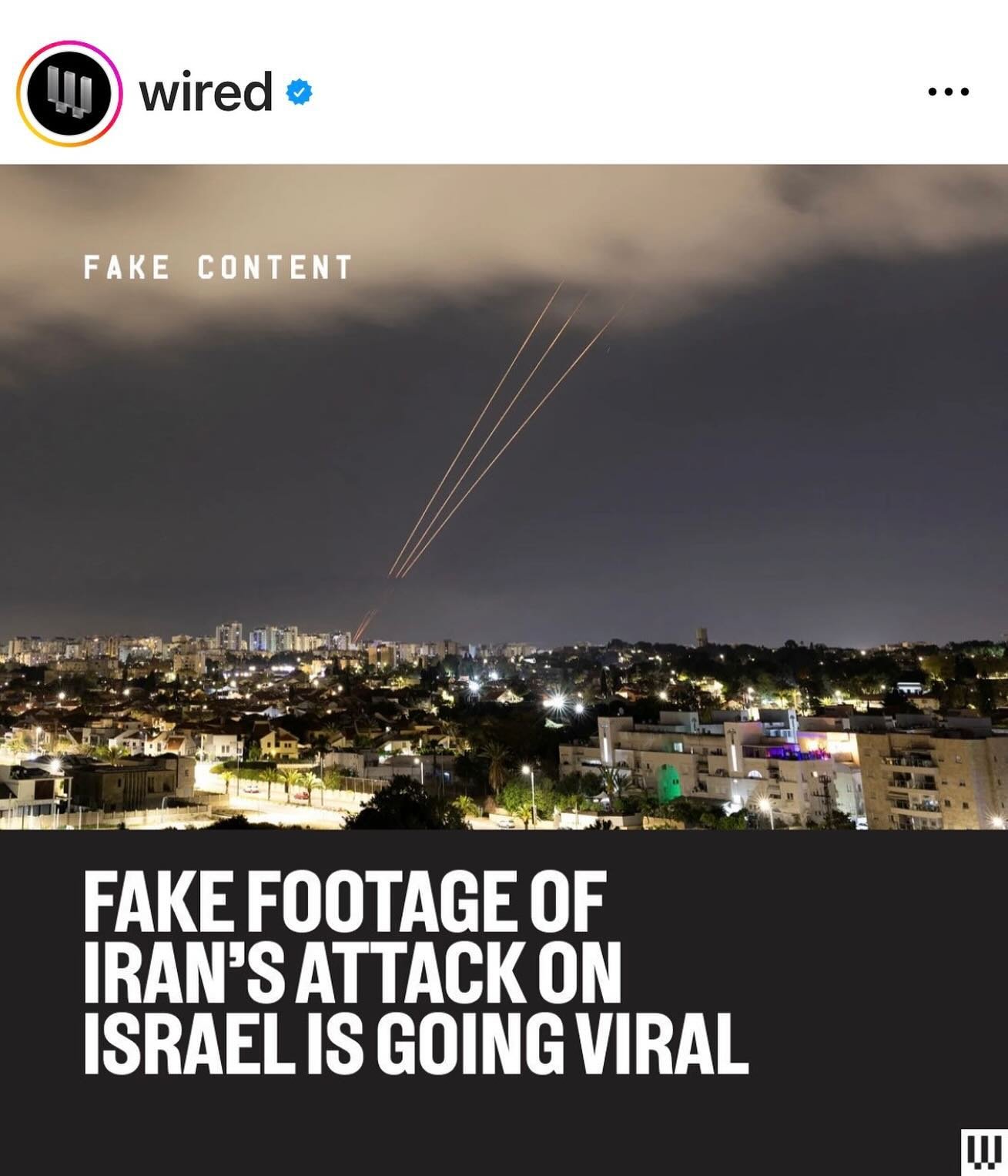 Thanks @wired for highlighting the volume of disinformation spread by verified users of X - we need professionals not pundits https://www.instagram.com/p/C5yoTCKJ147/?igsh=MWFuNXd5bjg1bjNqaA==