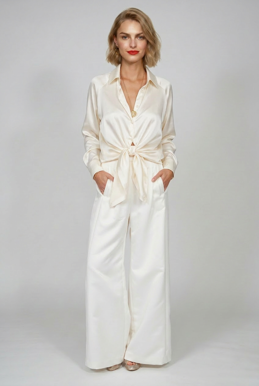 Boyfriend Shirt and Clover Trouser