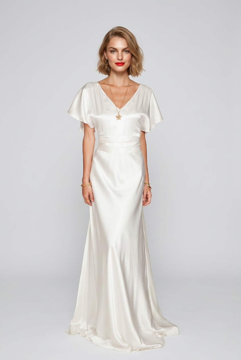 Luna Dress & Wide Sash