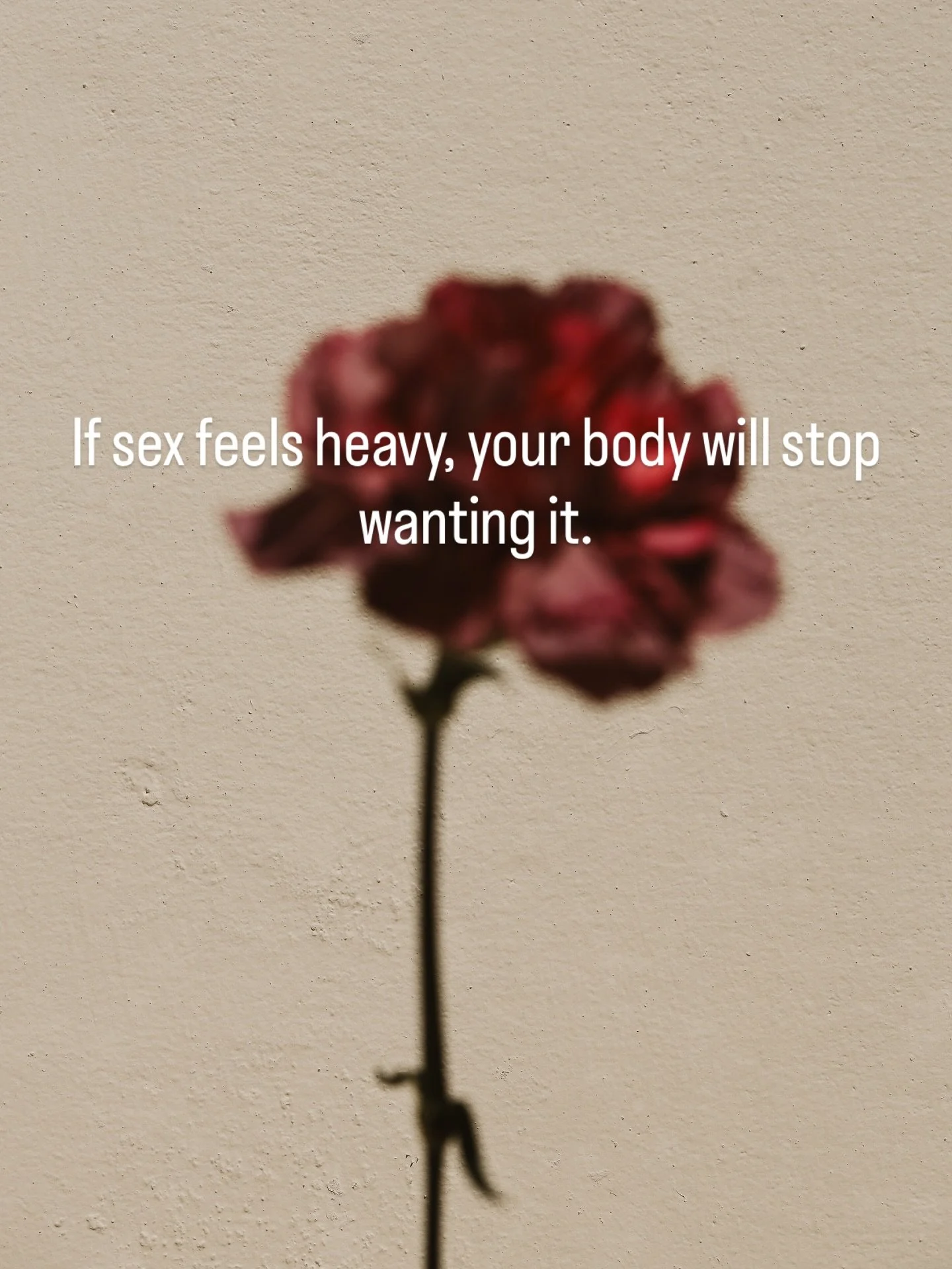 Are you someone who assumes that desire disappears because attraction is gone?

It&rsquo;s more likely that it disappeared because sex stopped being light, optional, and emotional neutral. 

When sex always feels like something to fix or manage, your