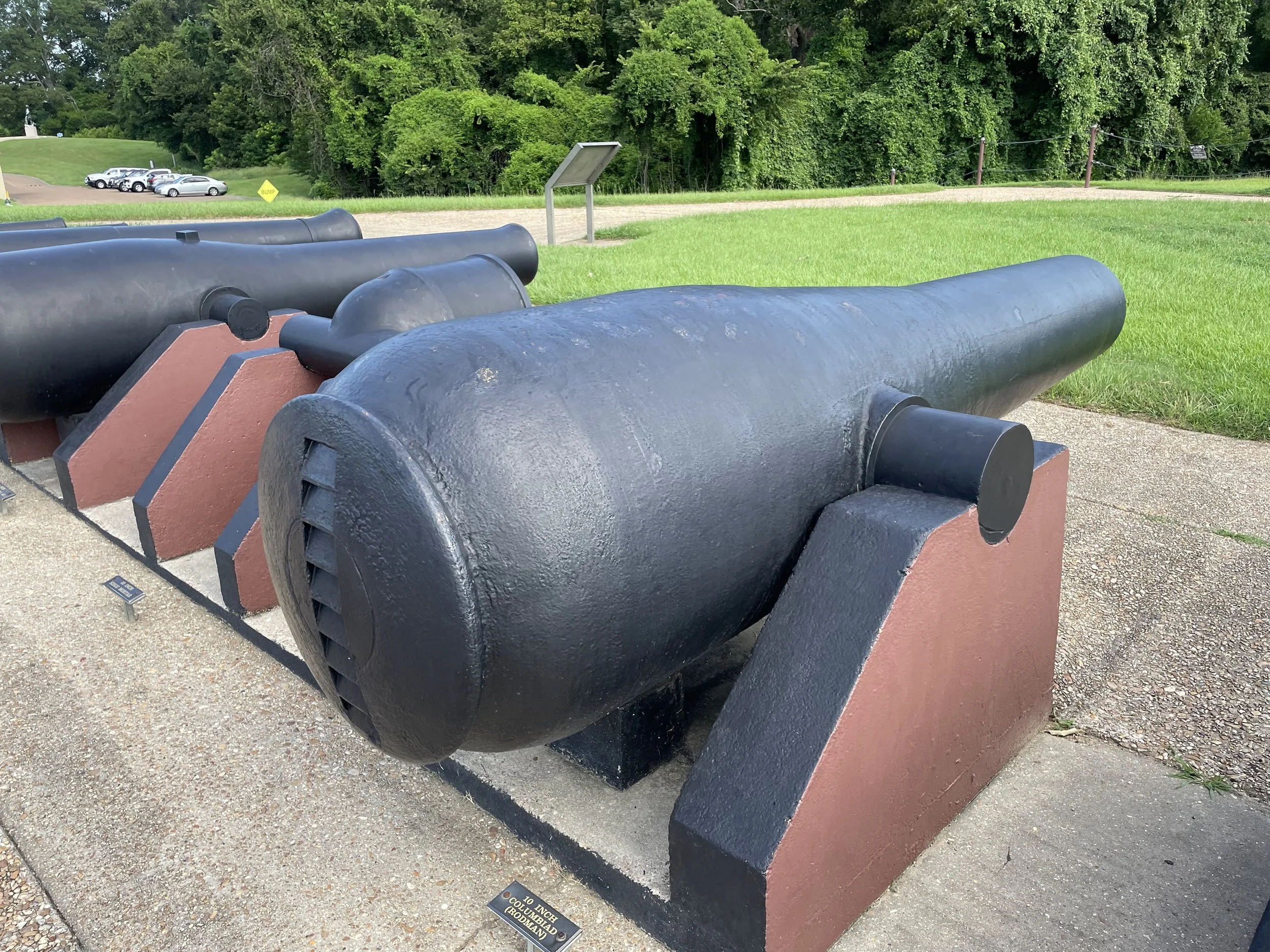 10-Inch Confederate Columbiad, Bellona Number 4, at Vicksburg