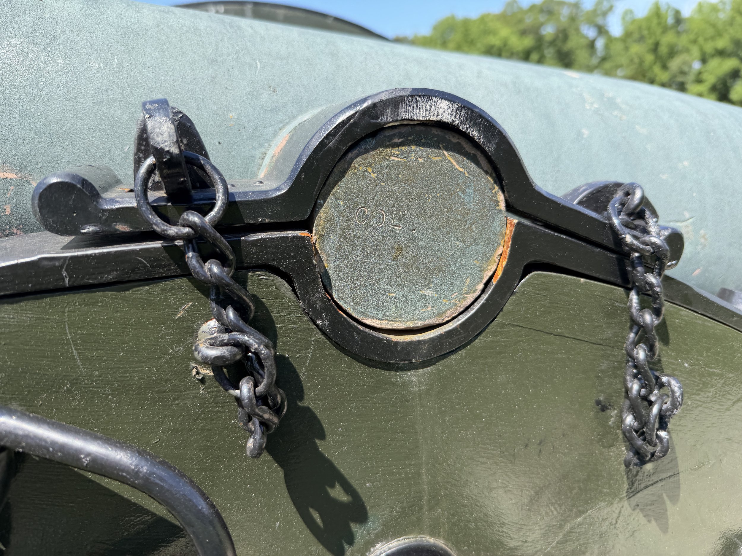 Trunnion showing “COL.” - which I believe refers to the Columbus Arsenal