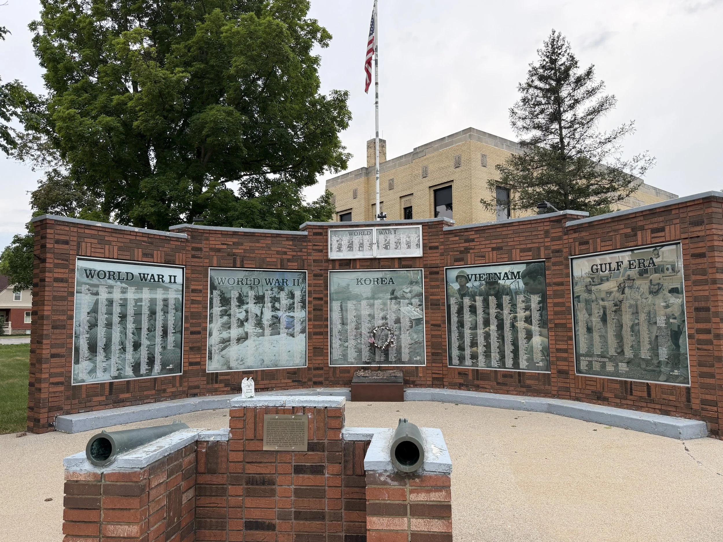 The Monument in Gladwin, Michigan