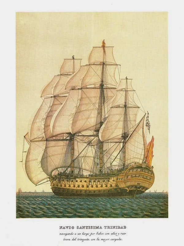 Spanish Ship Santisima Trinidad