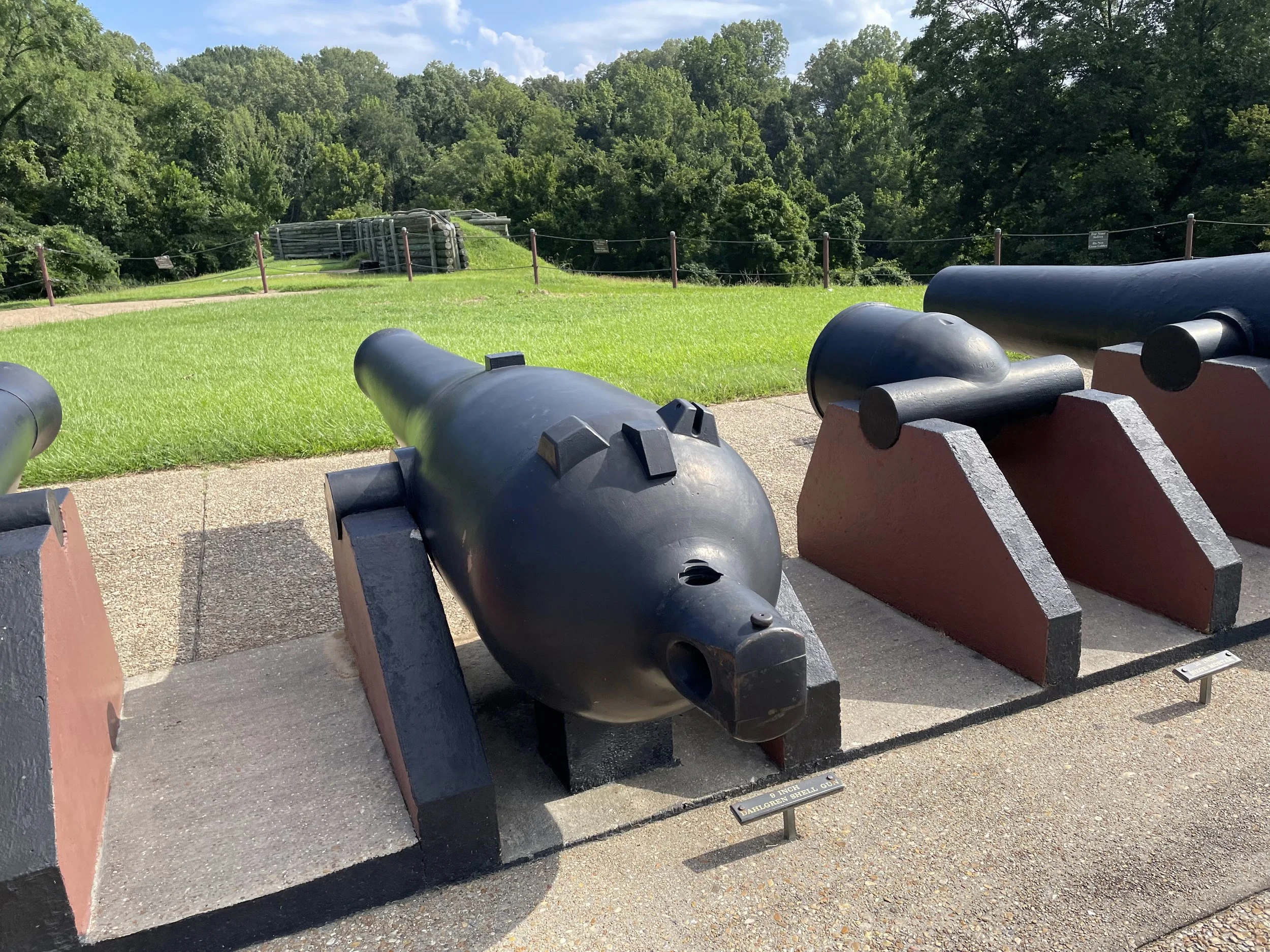 US Navy 9-Inch Dahlgren 703 at Vicksburg