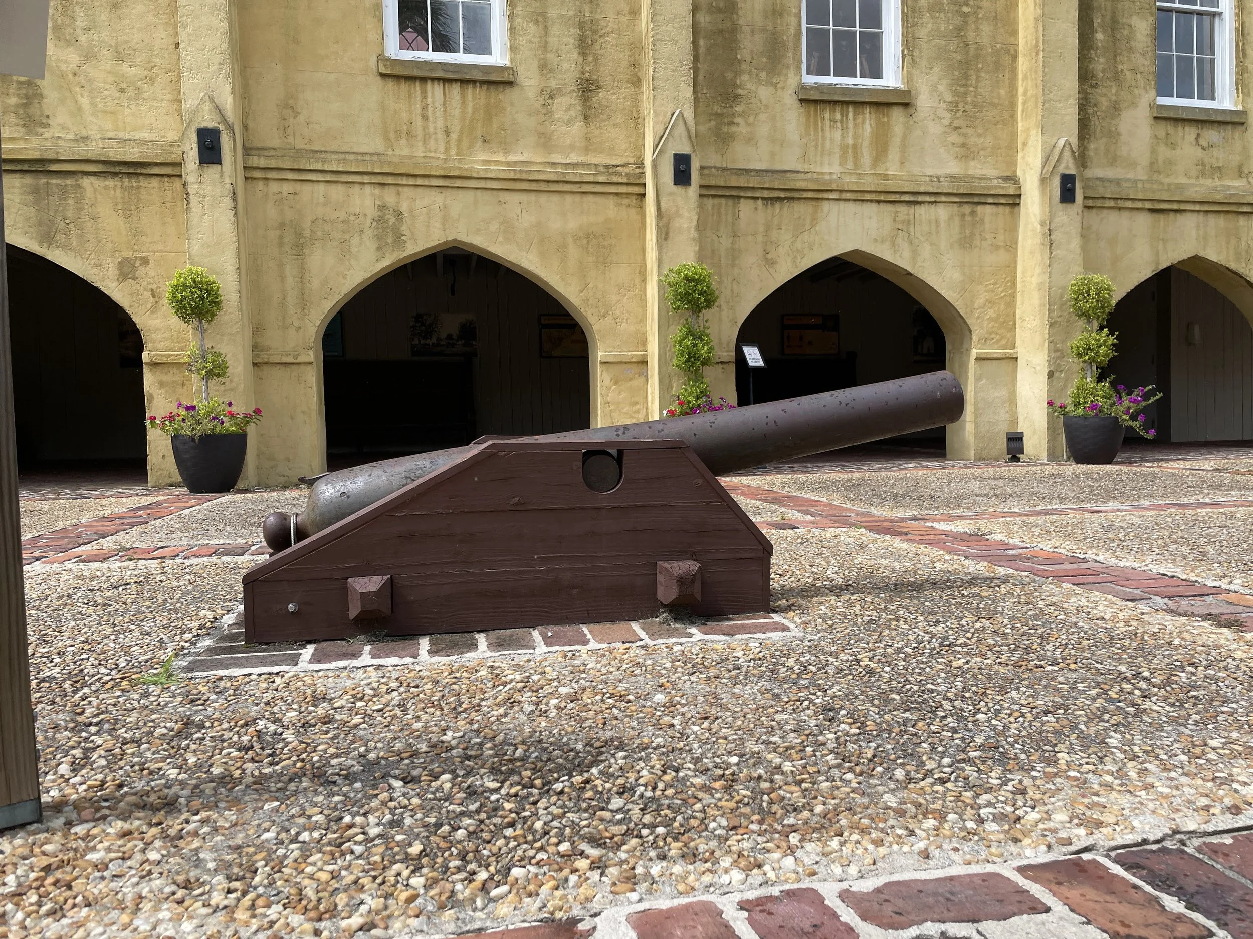 Blakely and Ordinance Rifle at the old Beaufort Arsenal