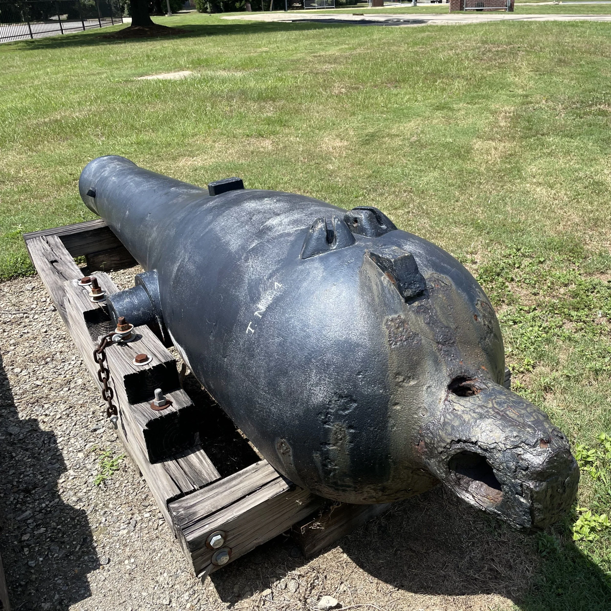 US Navy 9-Inch Dahlgren Number 34 of USS Wabash