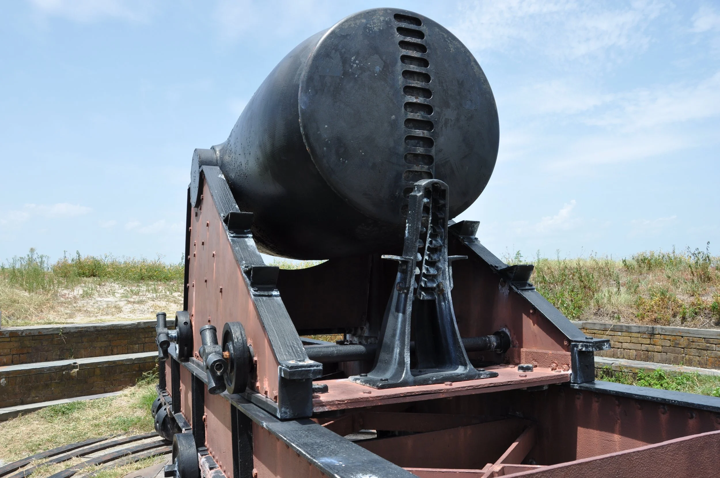 US Army 15-Inch Rodman at “Fort Massachusetts” on Ship Island