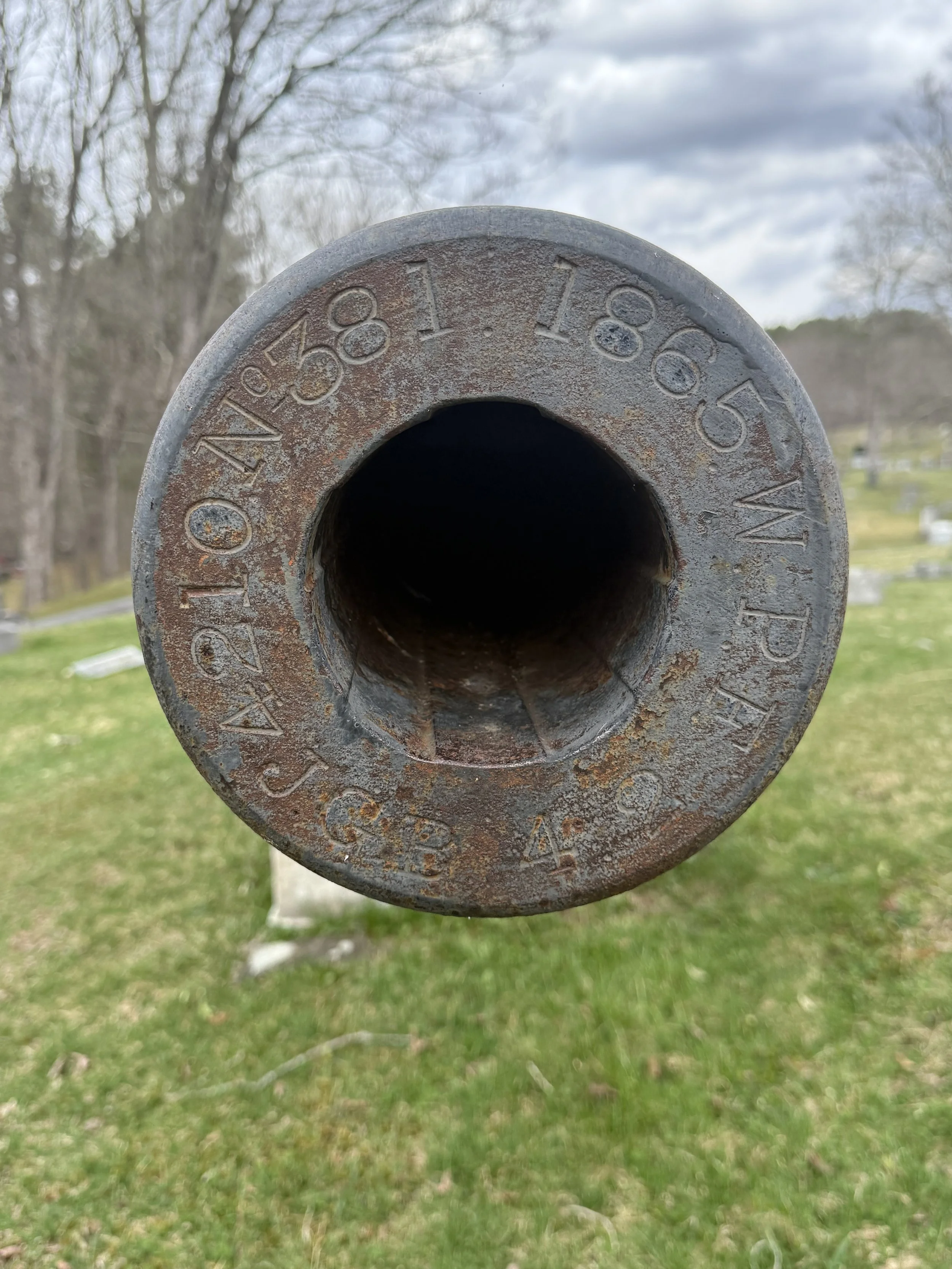 US Army 30-Pounder Parrott Number 381 in Worcester, New York