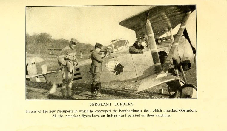 Sergeant Lufbery’s Nieuport in Flying For France