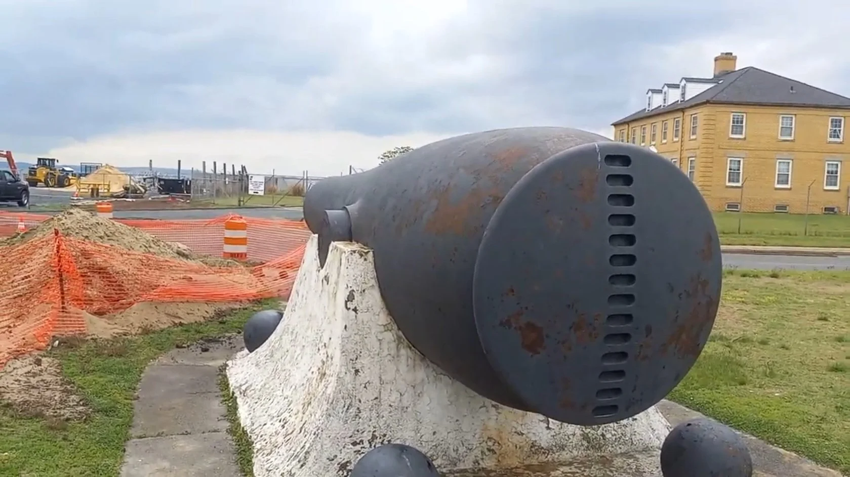 US Army 20-Inch Rodman Number 2 at Fort Hancock