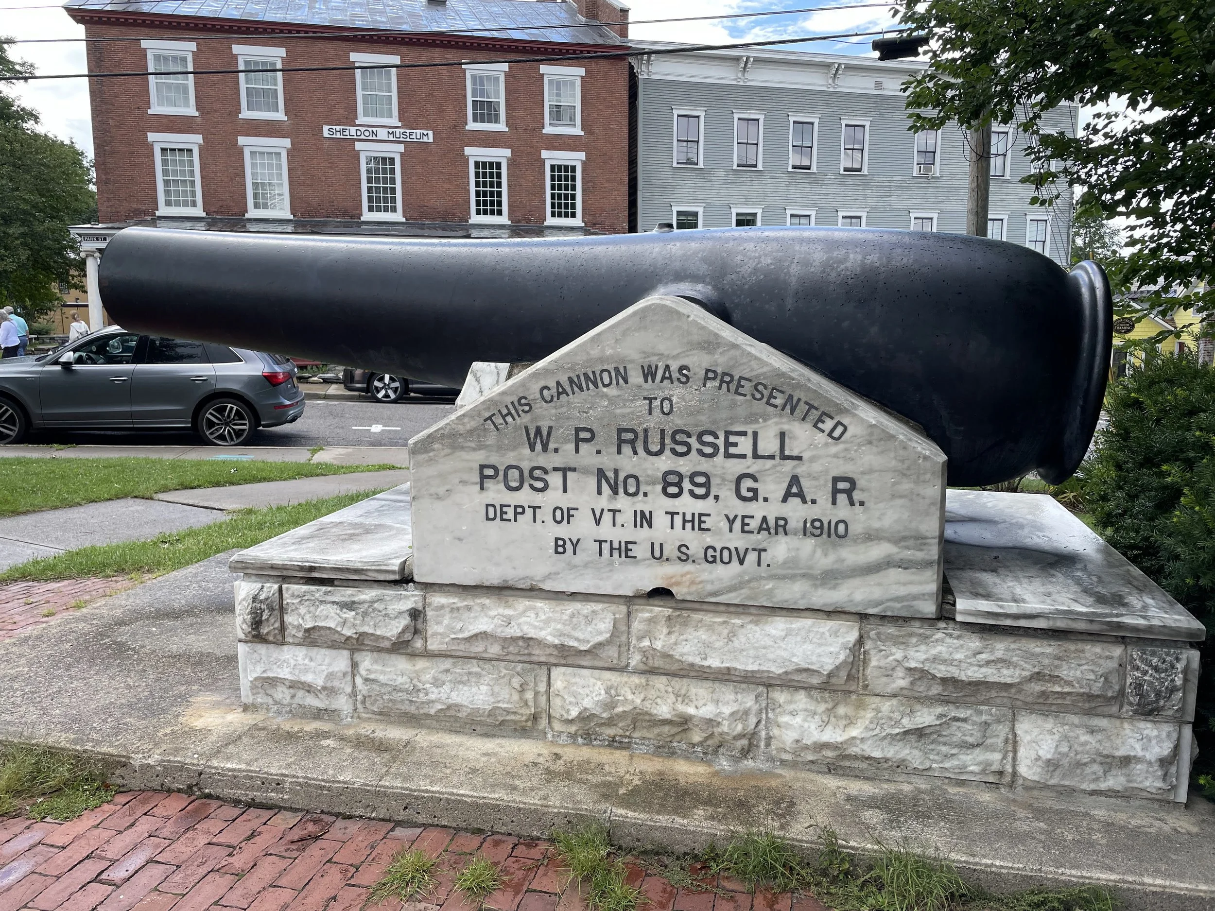 10-Inch Rodman in Middlebury, Vermont