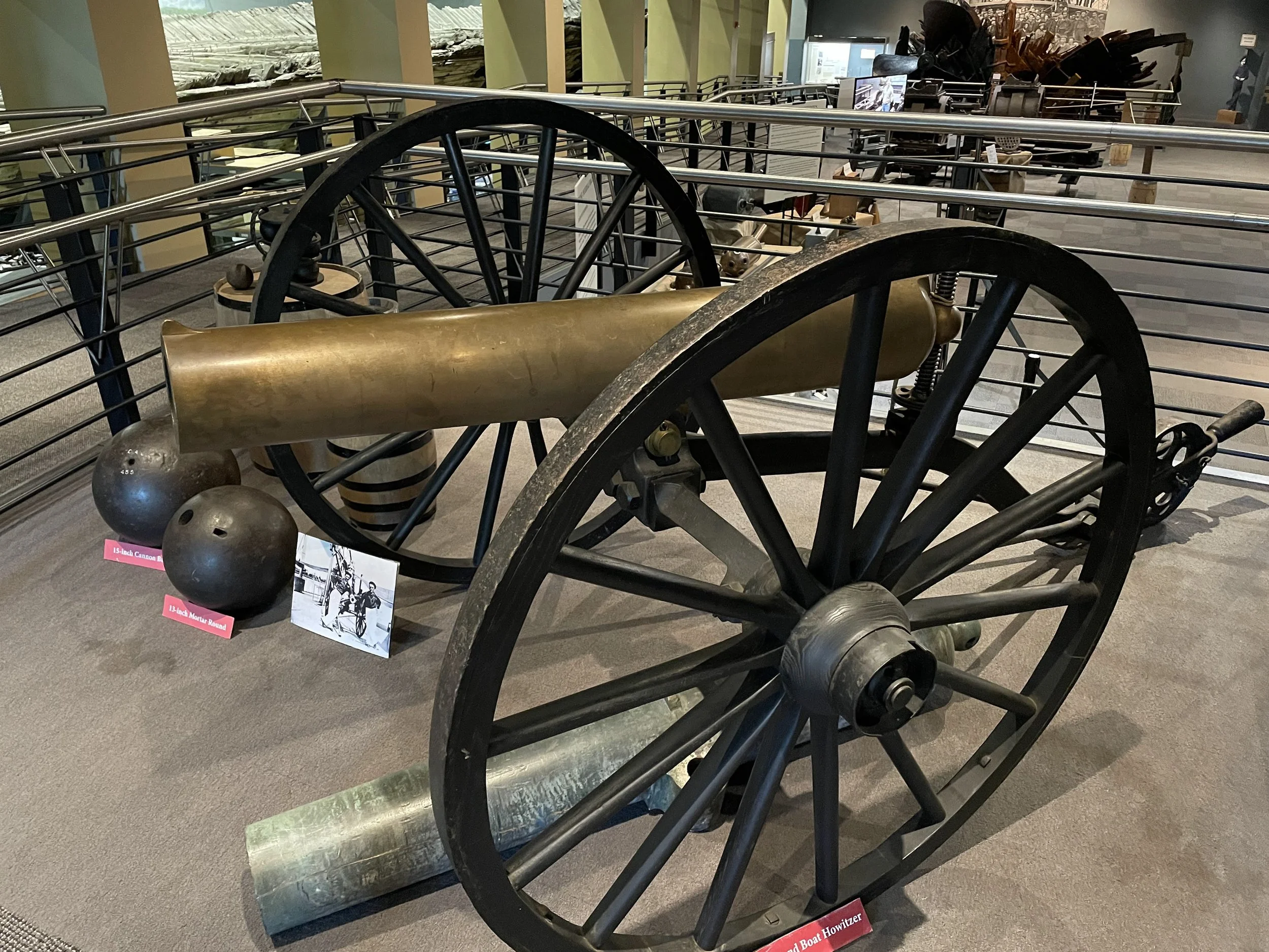 The Dahlgren Boat Howitzers of the National Civil War Naval Museum