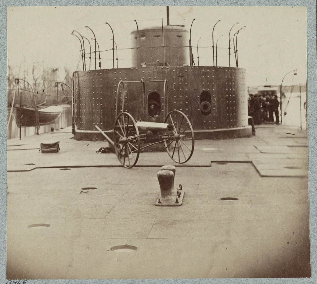 US Navy 12-Pounder Boat Howitzer Number 134 in New Haven, Connecticut