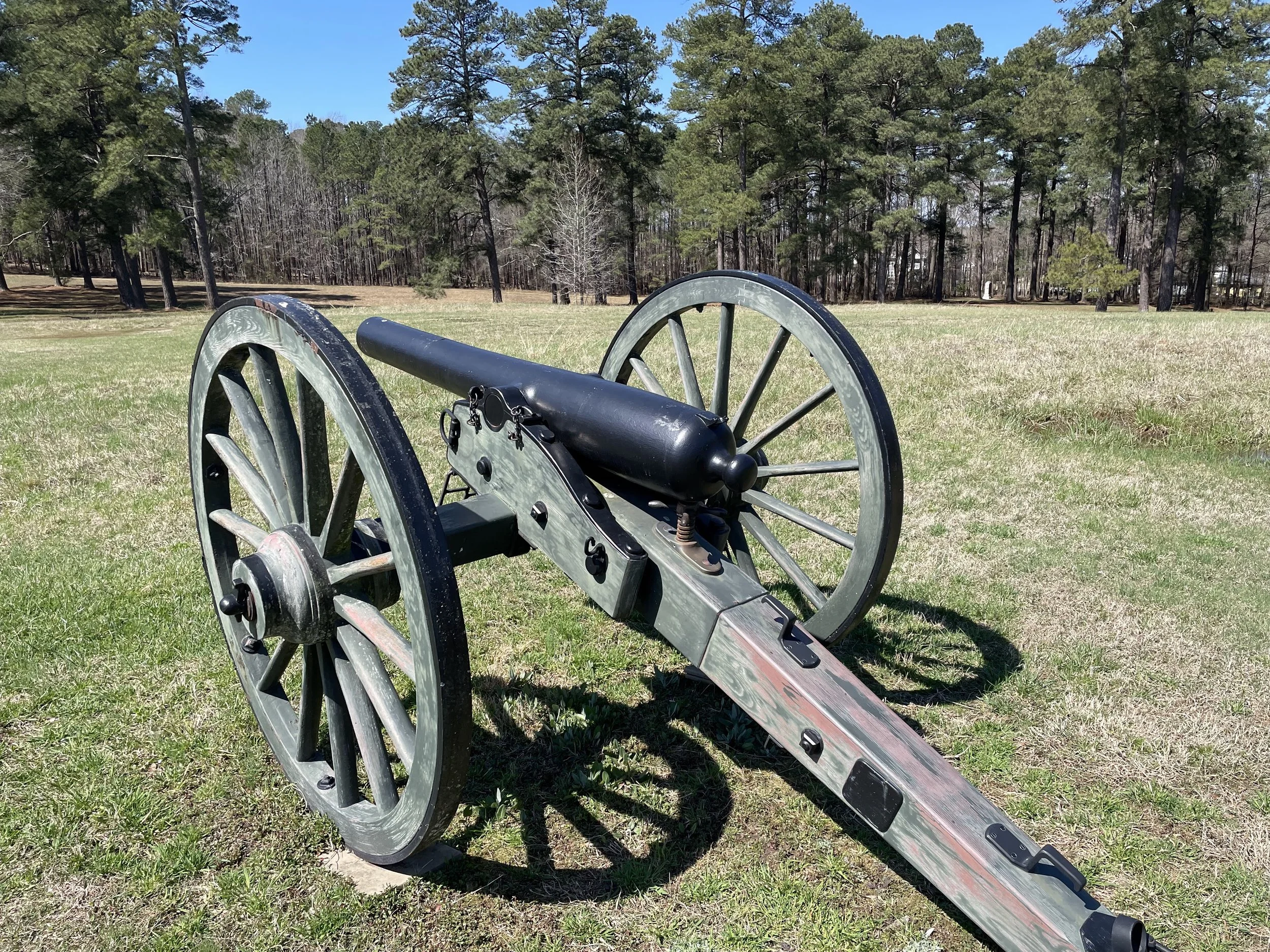 An unmodified Ordnance Rifle at Petersburg National Battlefield shows the original appearance of Number 787.