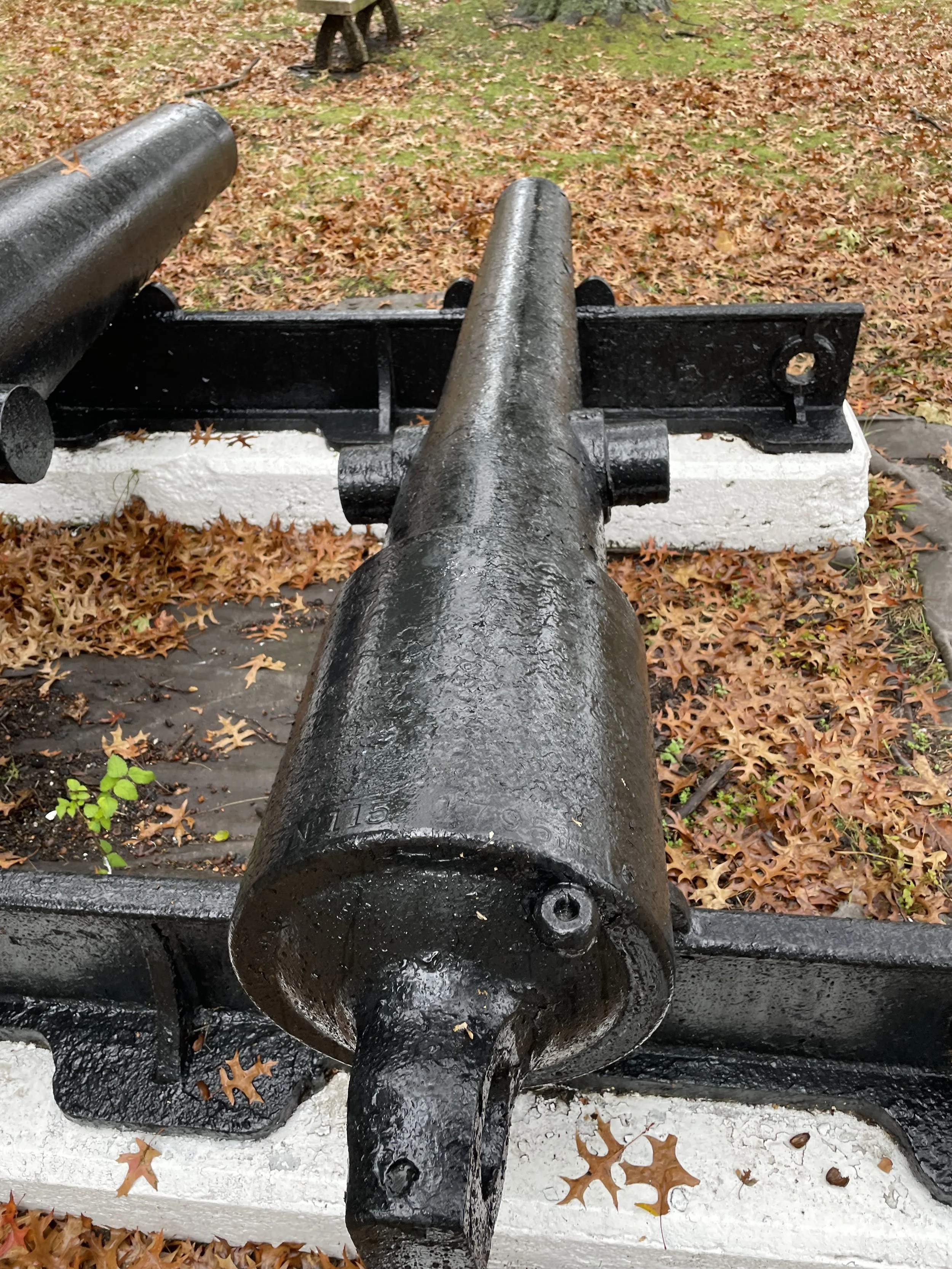 The Breech of US Navy 20-Pounder Parrott Rifle Number 115
