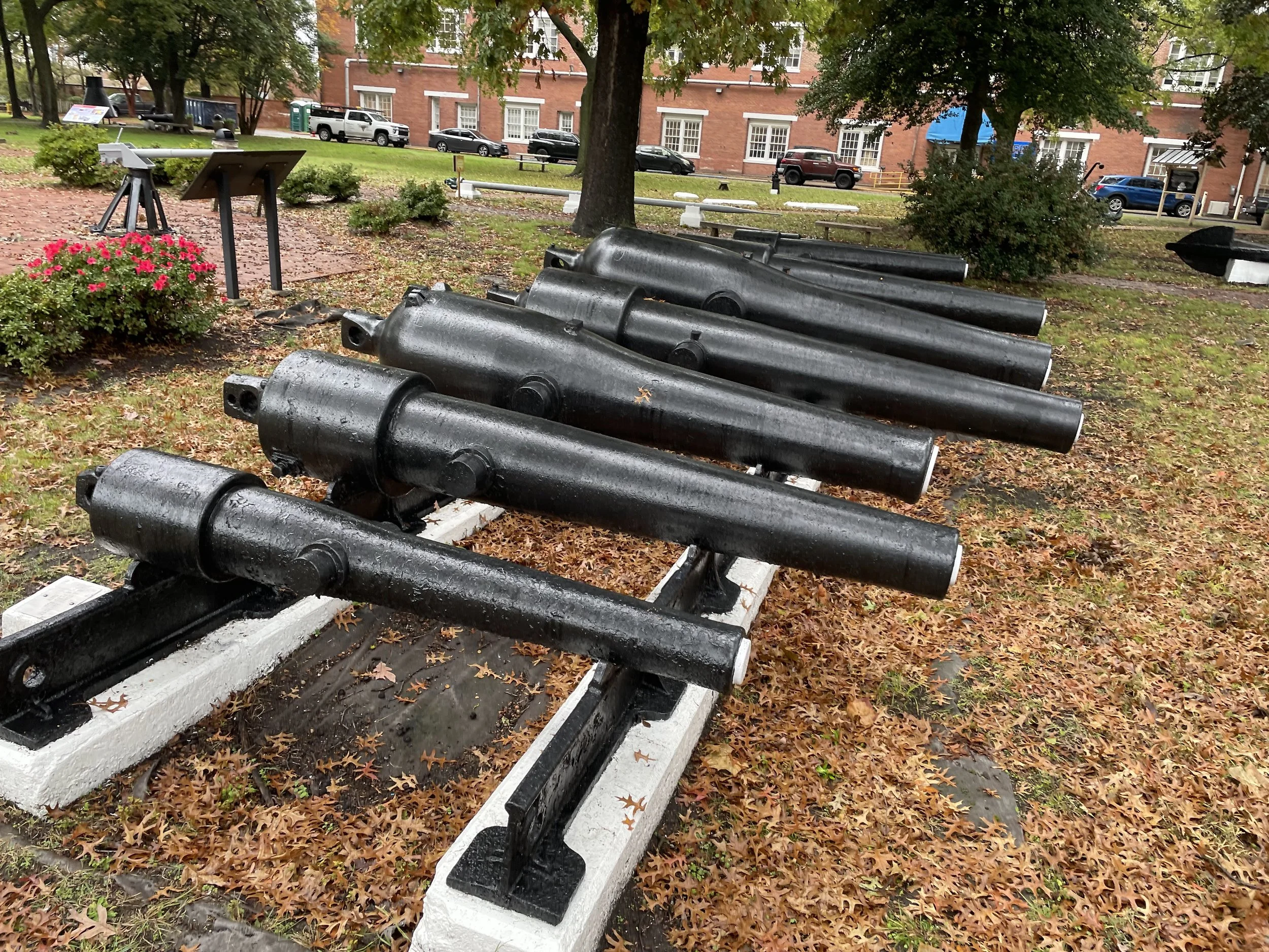 Cannon Row at Norfolk Naval Shipyard