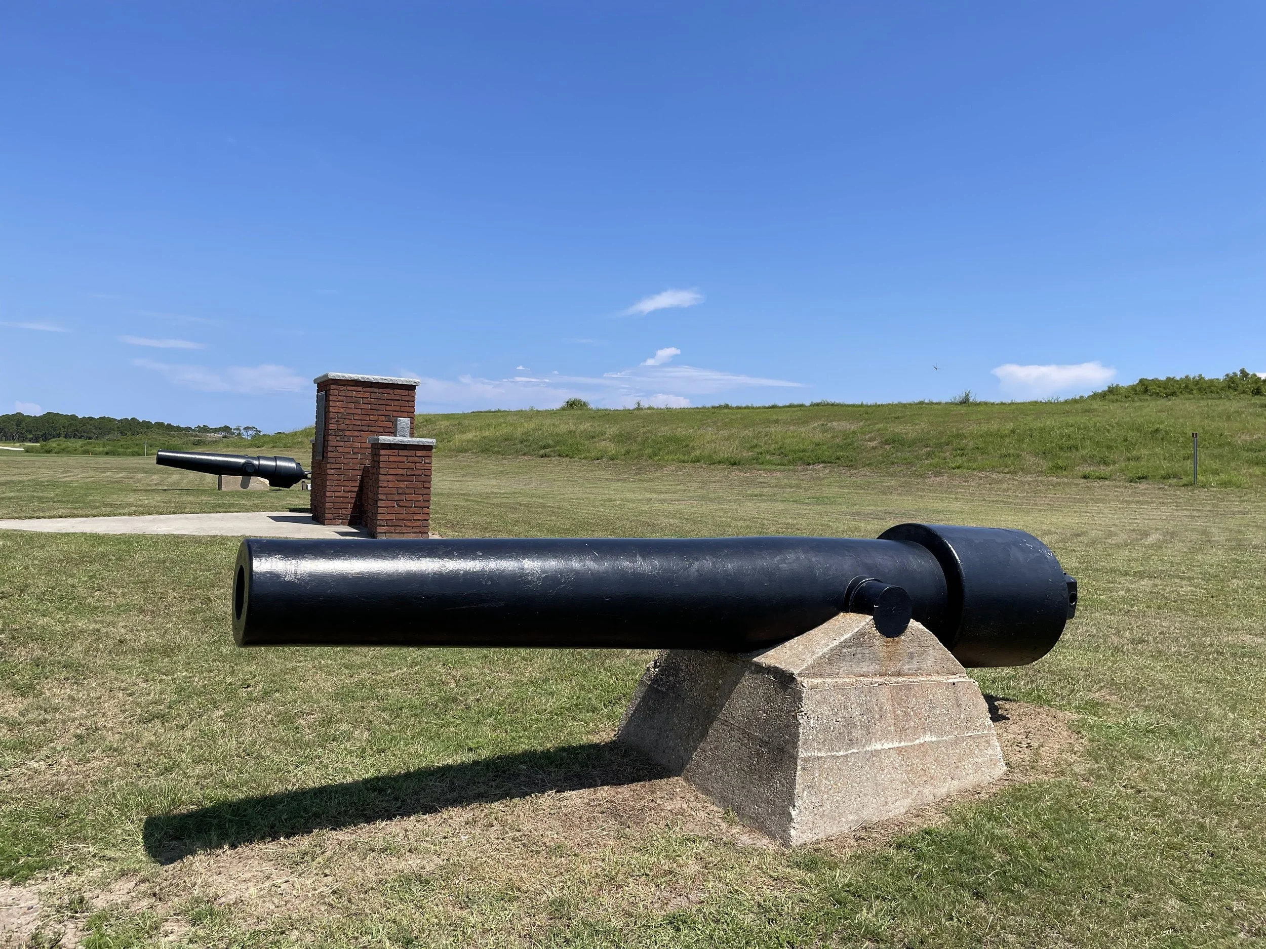 US Army 100-Pounder Parrott Rifle of Fort Morgan