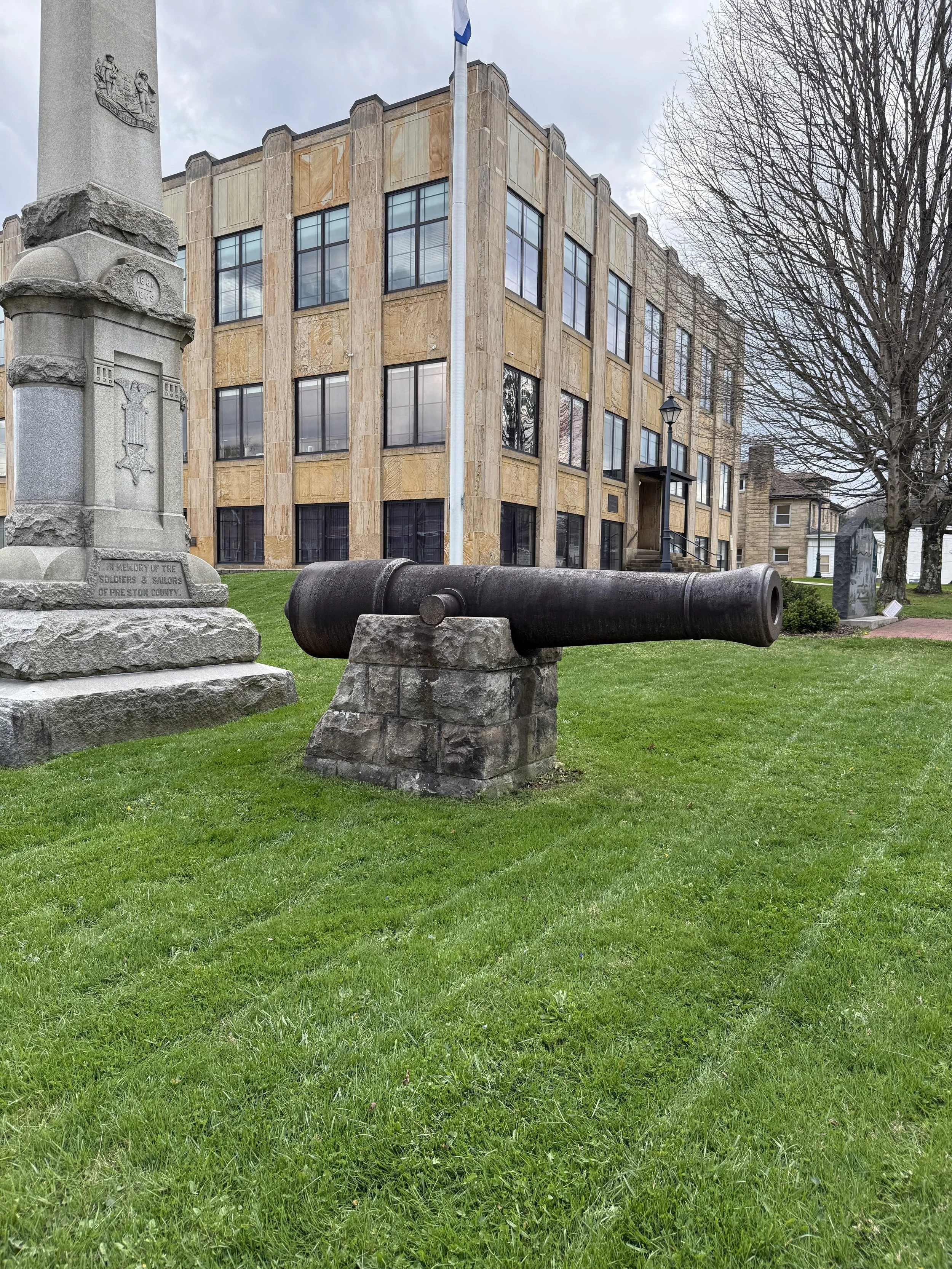 Confederate 42-Pounder in Kingwood, West Virginia