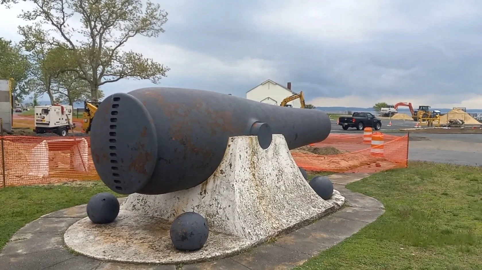 US Army 20-Inch Rodman Number 2 at Fort Hancock