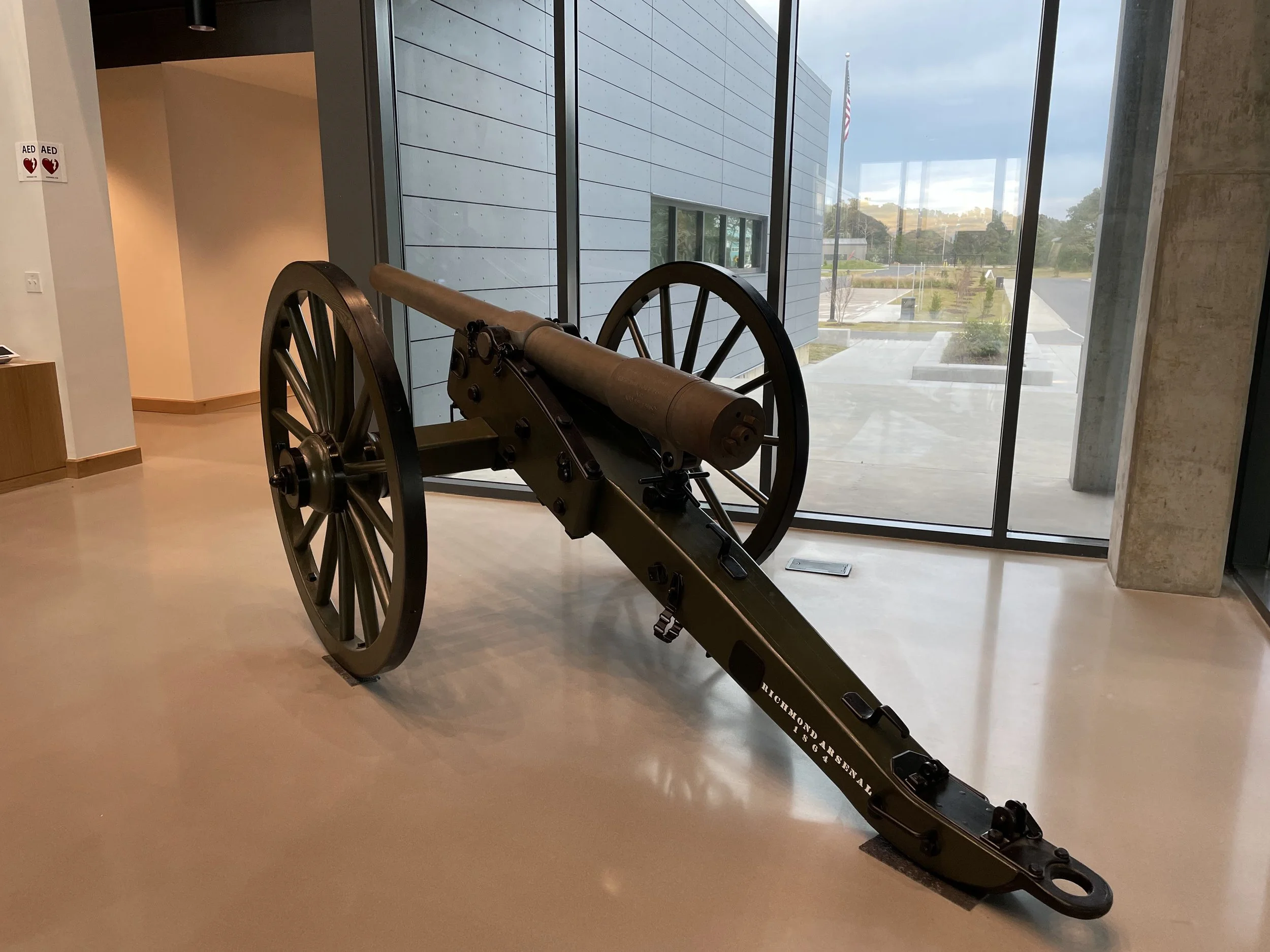 12-Pounder Whitworth Rifle at Fort Fisher