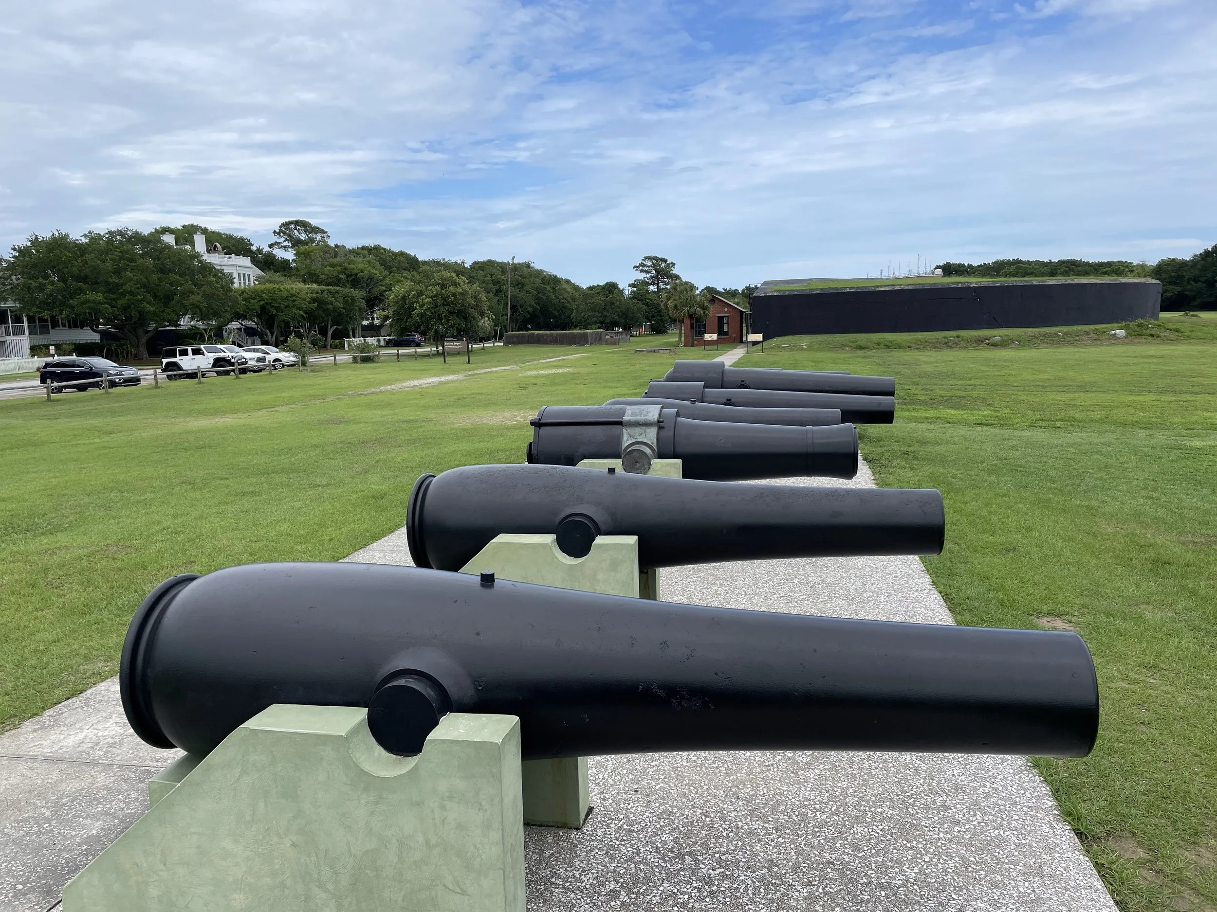US Army 10-Inch Rodmans at Fort Moultrie