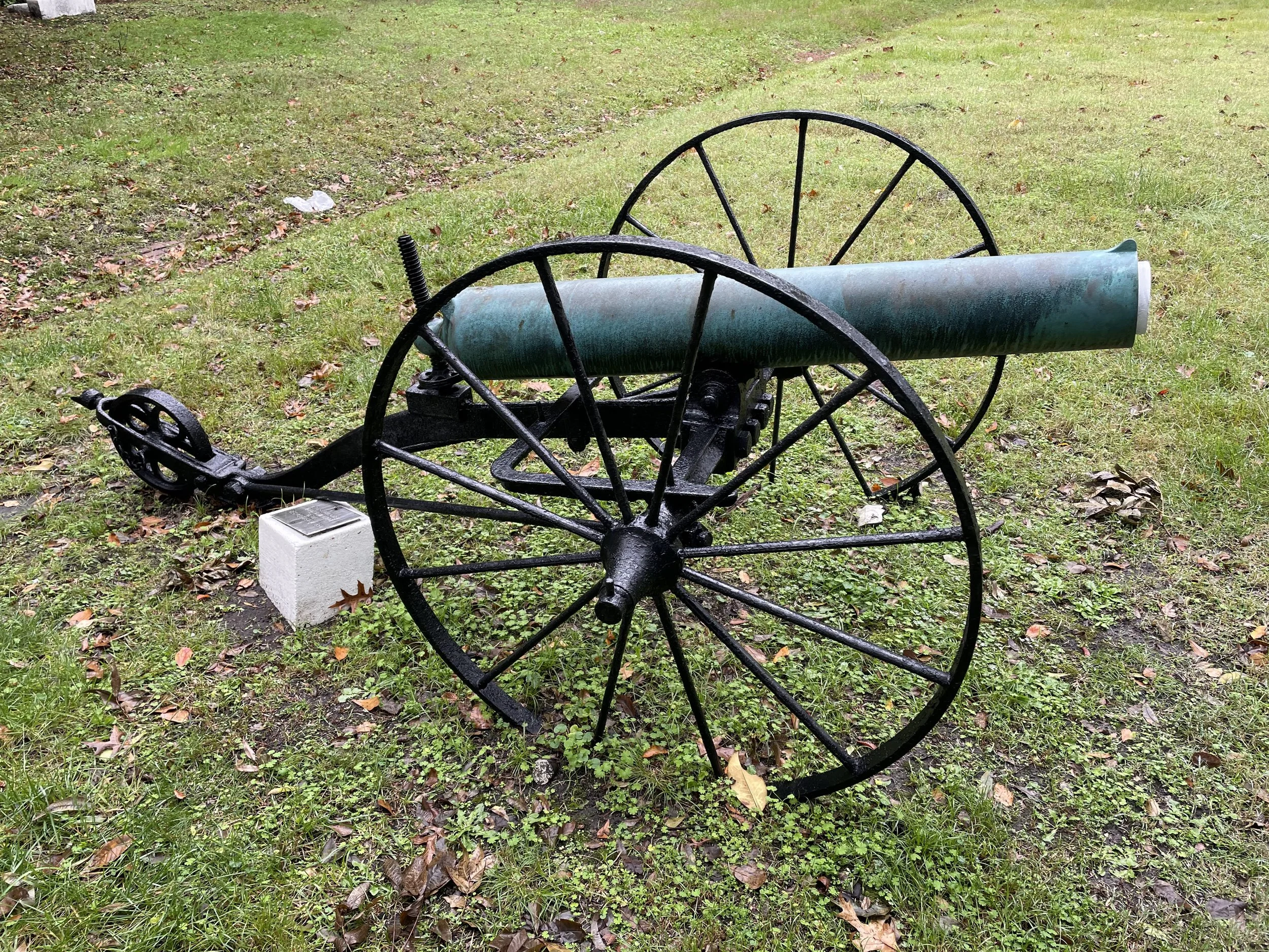 Trophy Park at Norfolk Naval Shipyard also displays Smoothbore 12-Pounder Dahlgren Boat Howitzer Number 36.