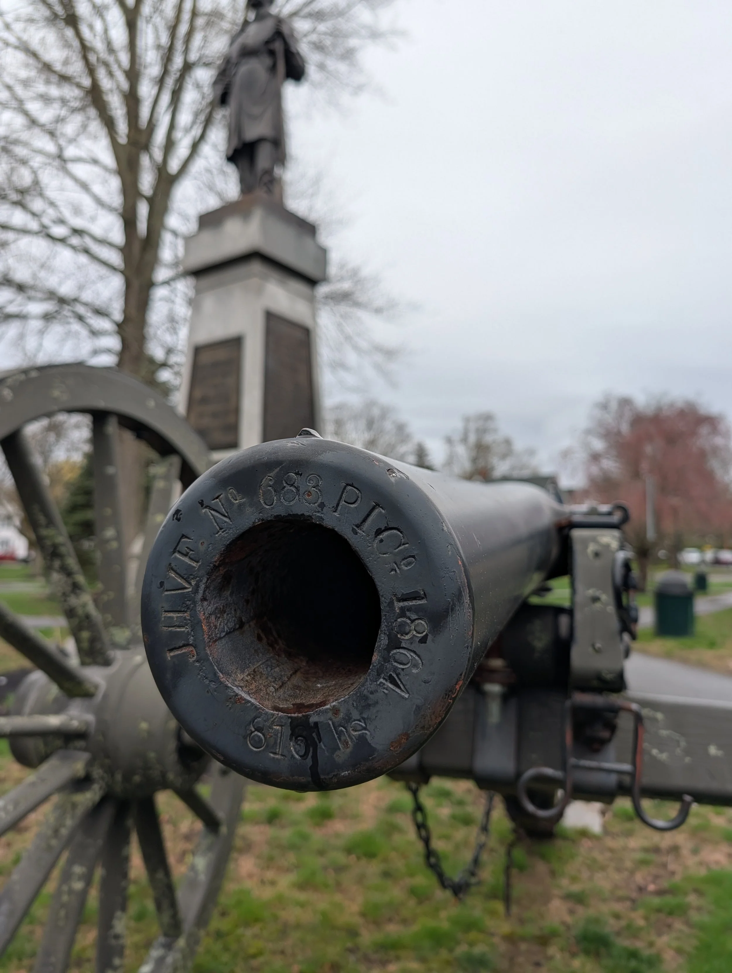 Muzzle of US Army 3-Inch Ordnance Rifle Number 683