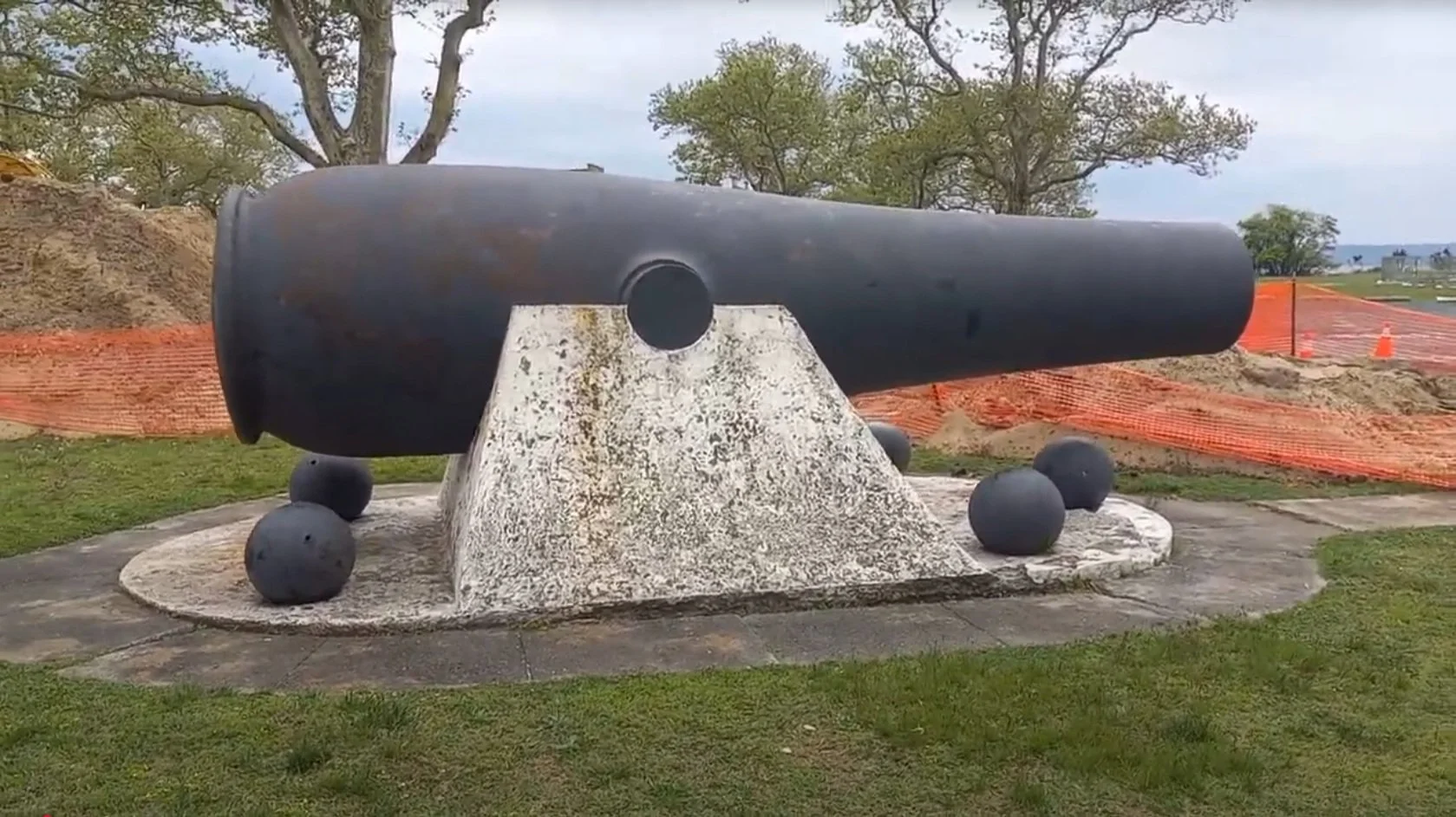 US Army 20-Inch Rodman Number 2 at Fort Hancock