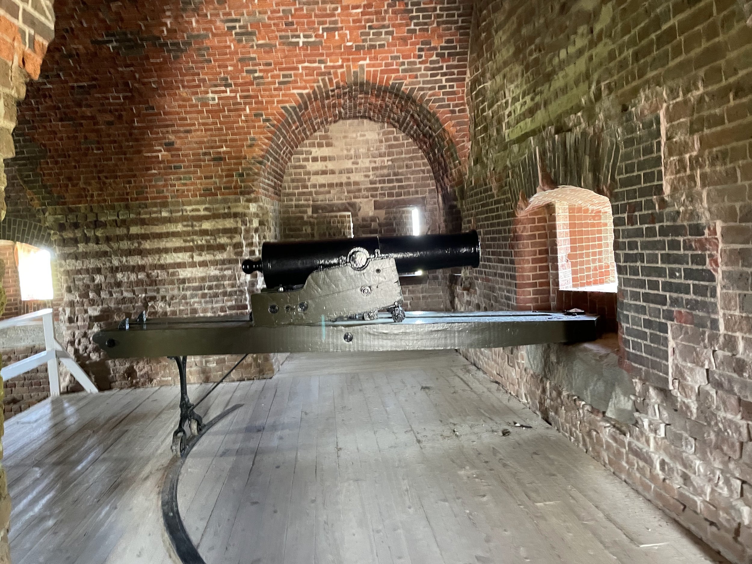 24-Pounder Flank Howitzer at Fort Pulaski