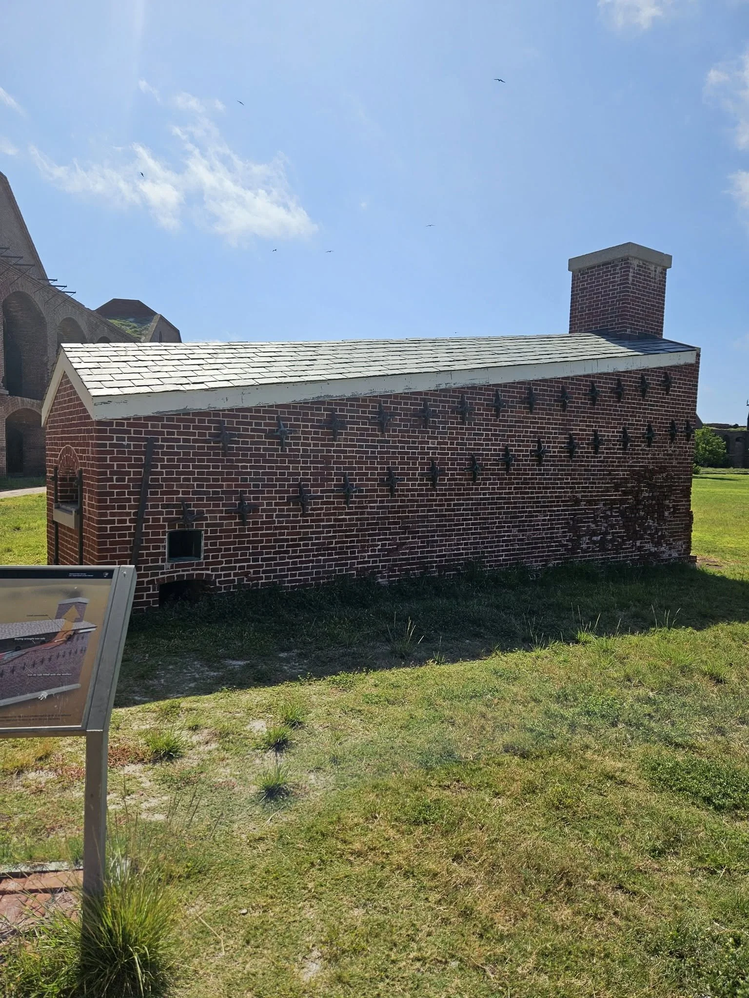 Shot furnace at Fort Jefferson