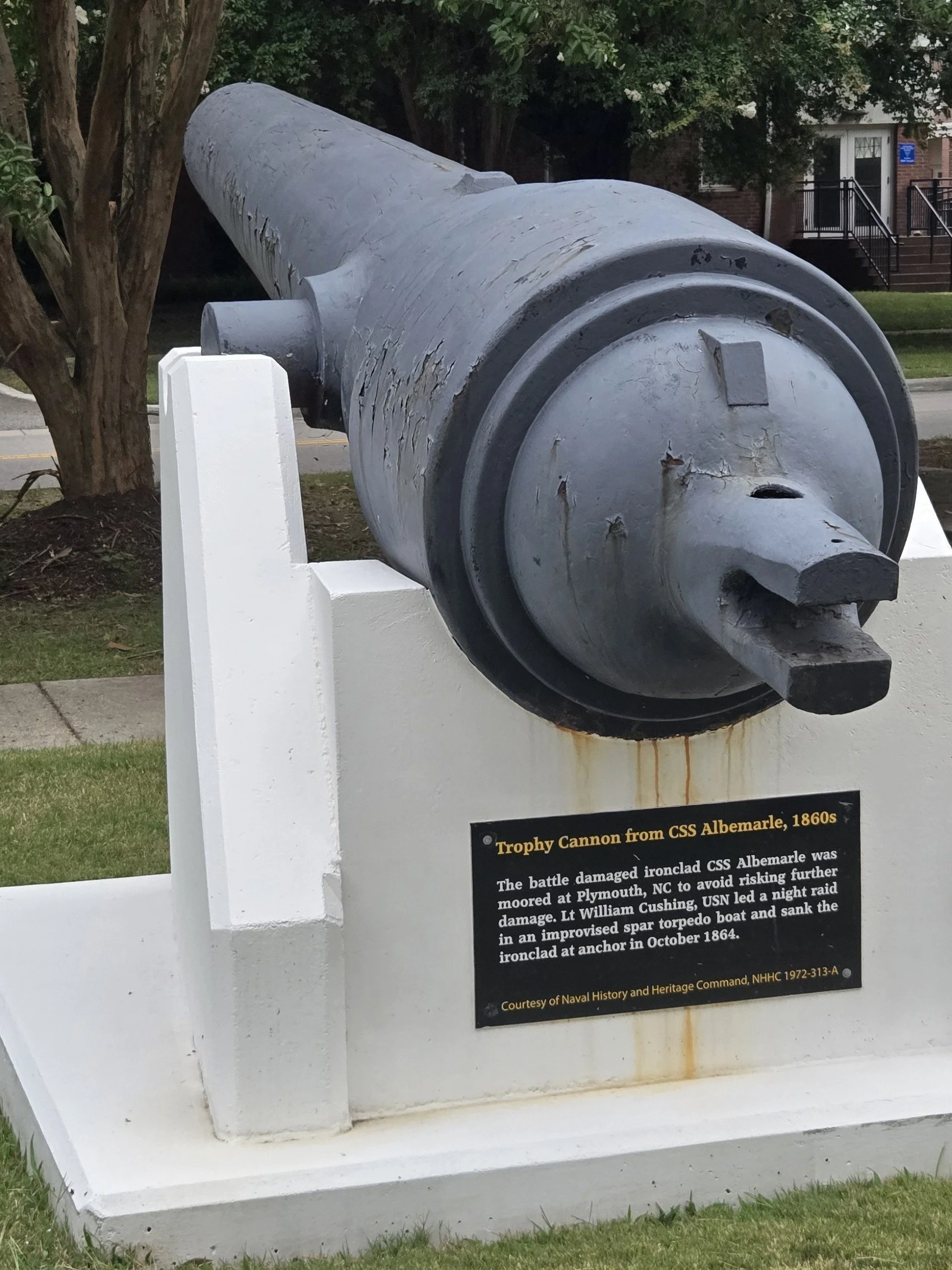 The 6.4-Inch Brooke of CSS Albemarle at Norfolk