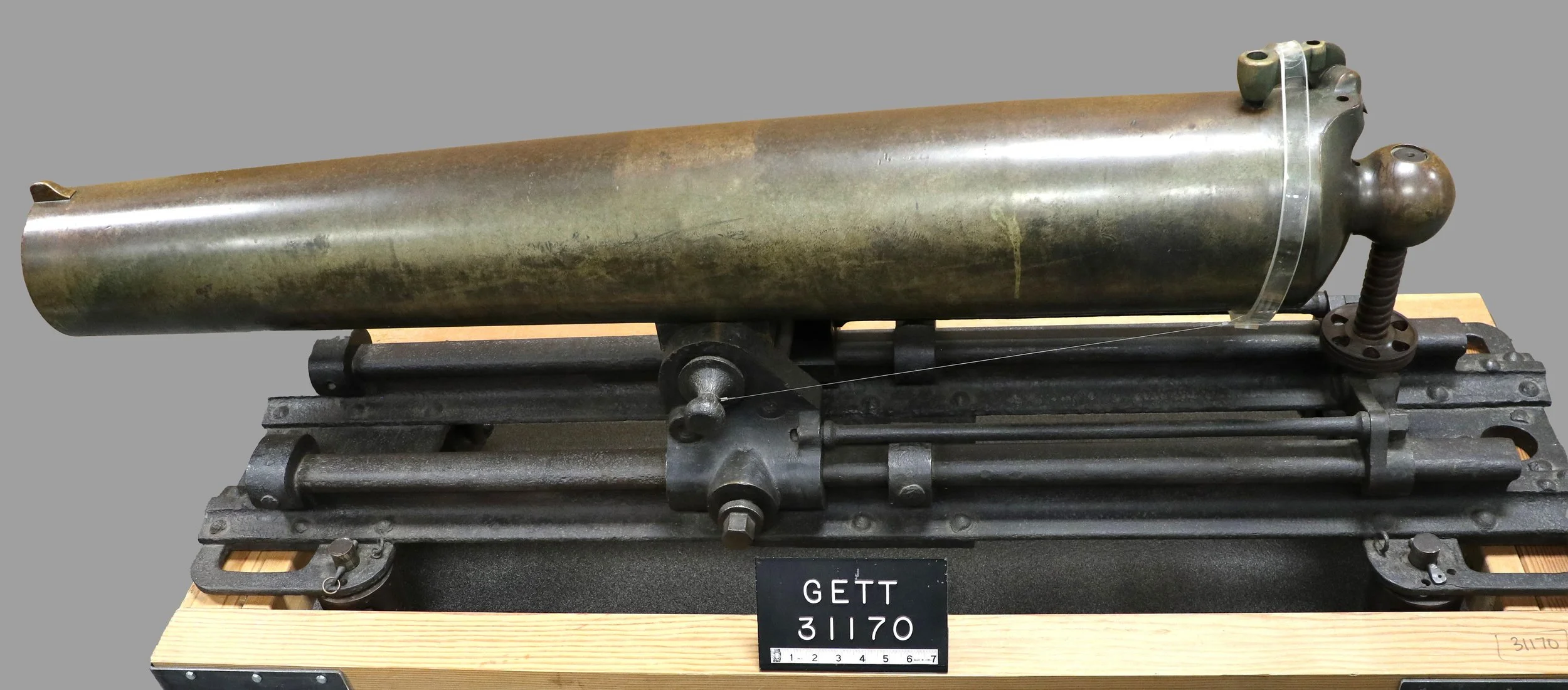 12-Pounder Confederate Boat Howitzer - National Park Service Photo, Gettysburg National Military Park, GETT 31170