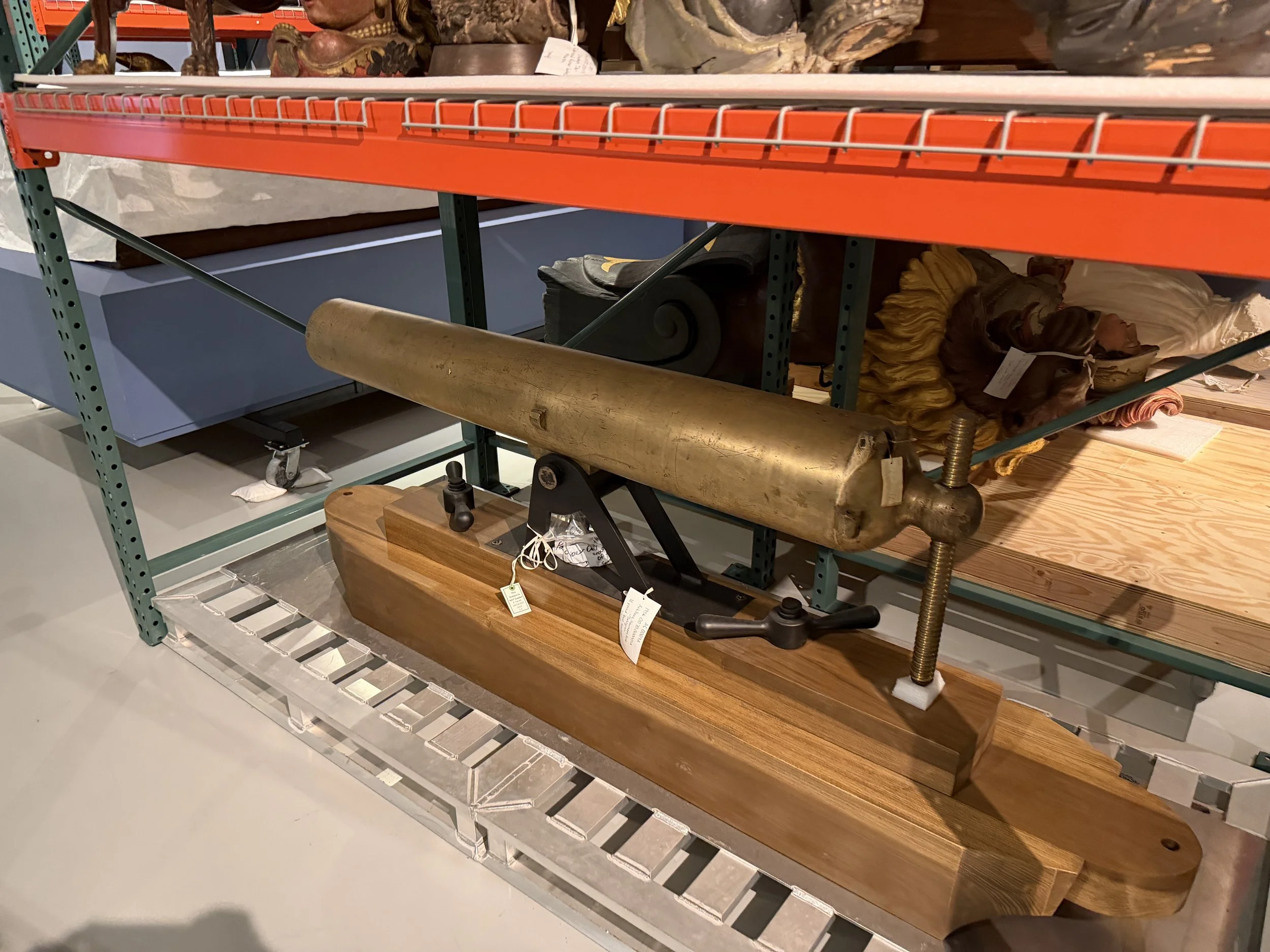 US Navy 12-Pounder Dahlgren Boat Howitzer at the Mariners’ Museum