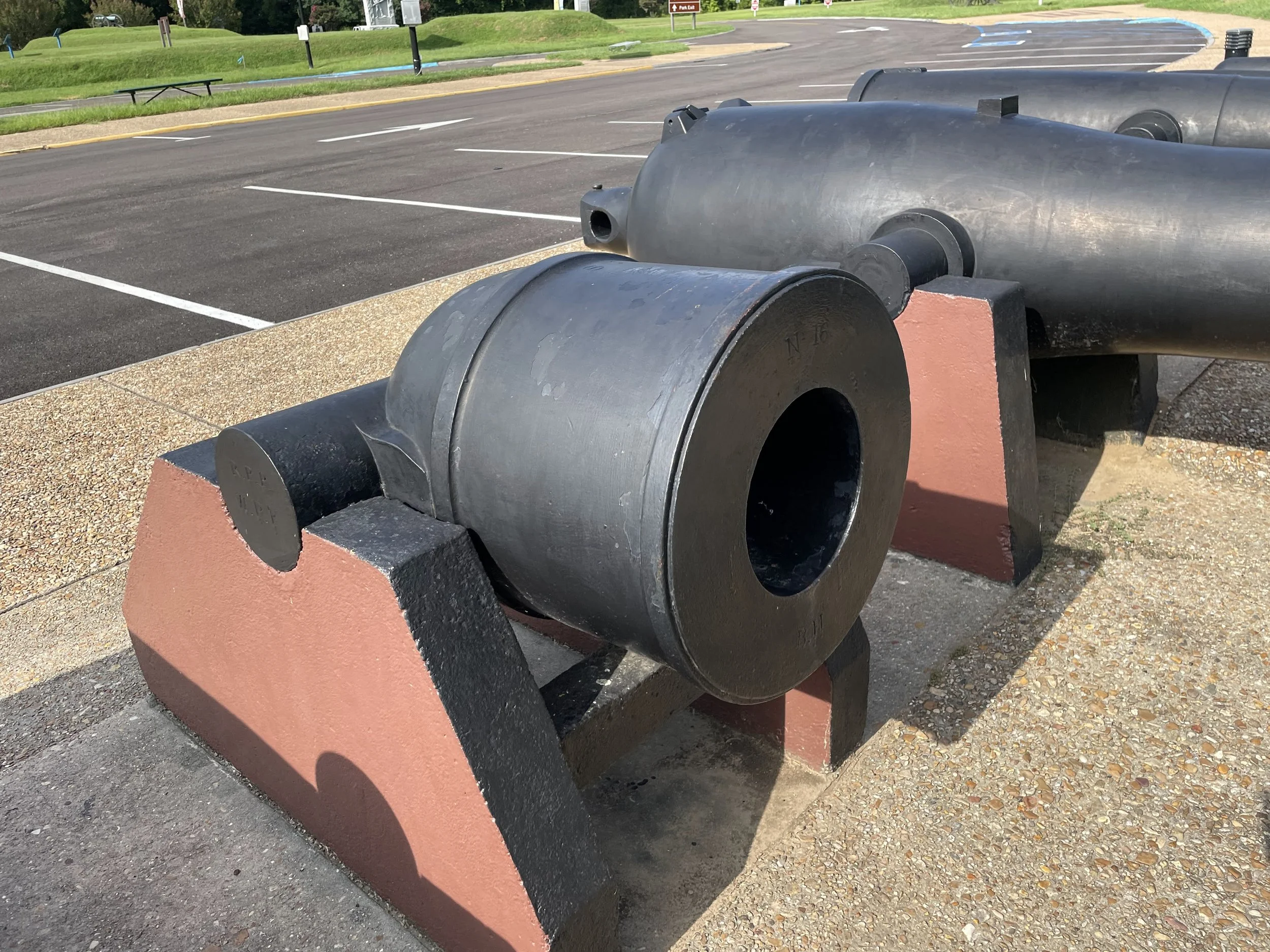 10-Inch Siege Mortar, Pattern 1840, at Vicksburg
