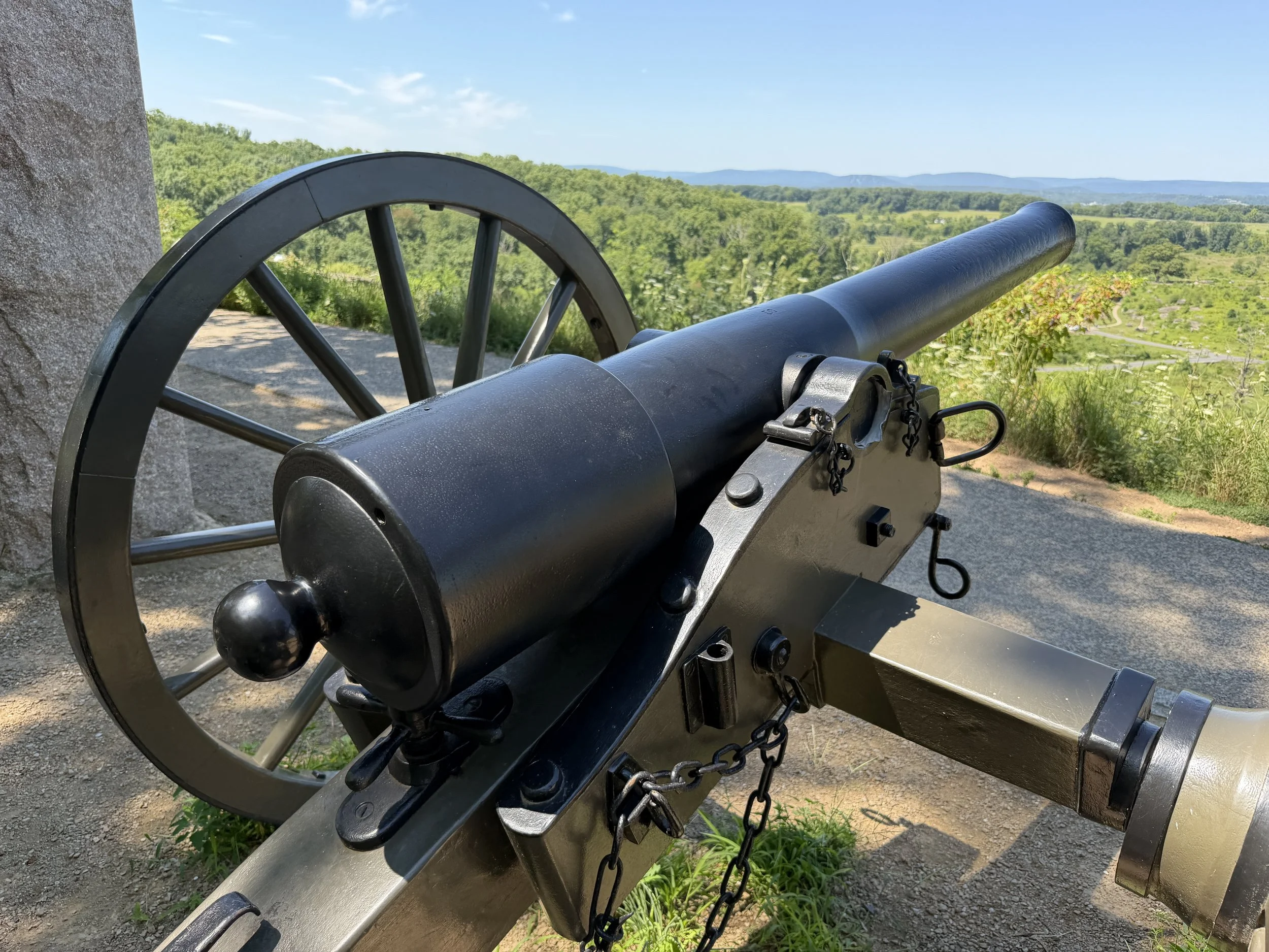 US Army 10-Pounder Parrott Rifle, Pattern 1861 (2.9-Inch) on Little Round Top