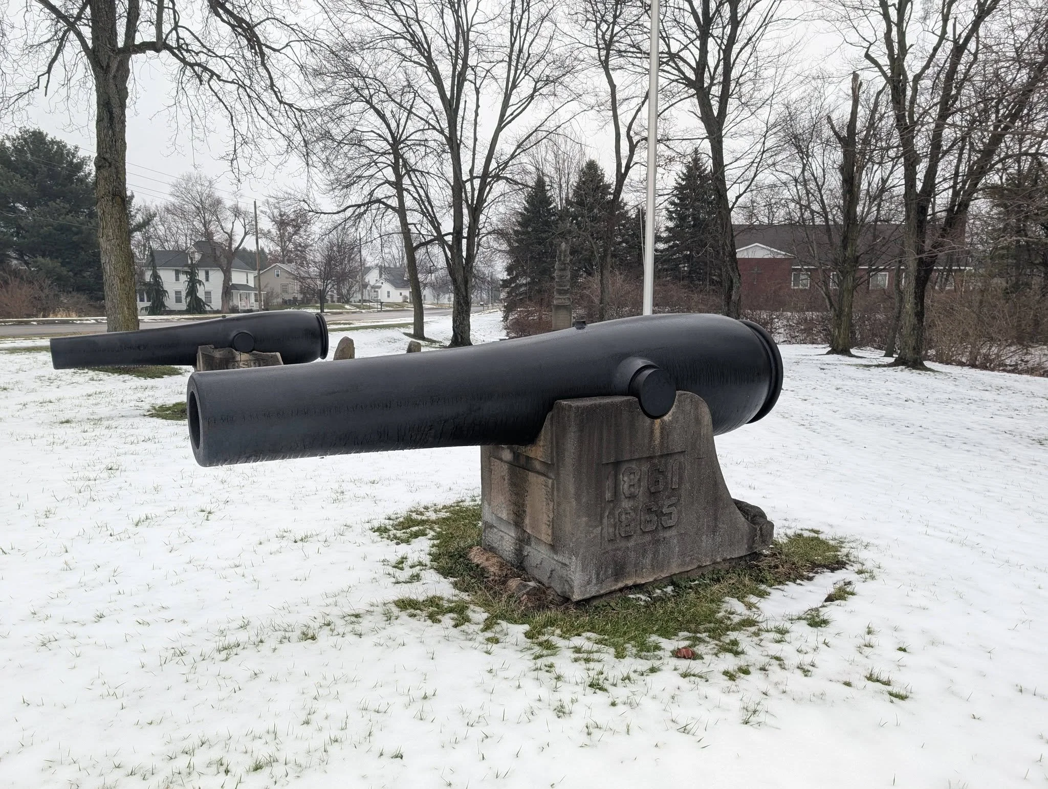US Army 10-Inch Rodmans in Sullivan, Ohio