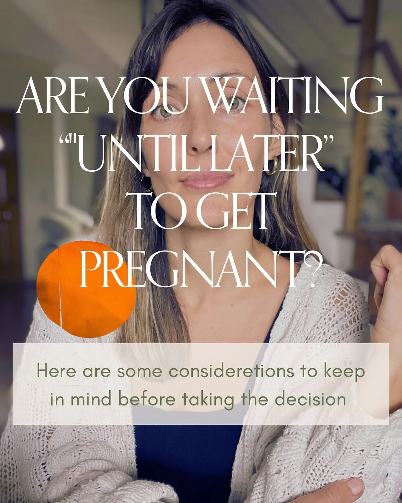 "I don't want to be intrusive about anyone's personal choices, but just a gentle reminder that fertility can be more challenging than we anticipate. There are conditions like Premature Ovarian Insufficiency (POI), endometriosis, PCOS, and dimini