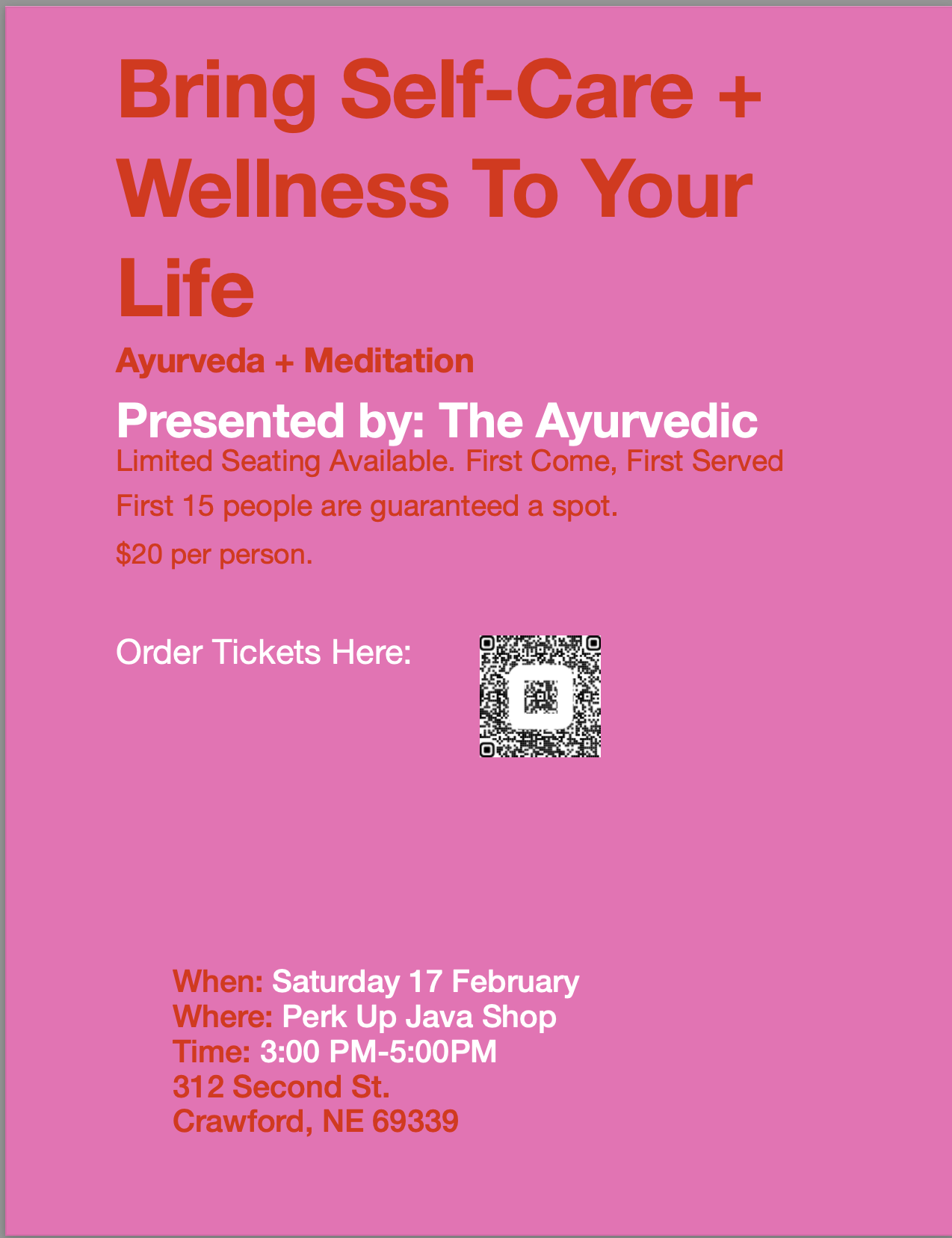 Bring Self-Care + Wellness to your life