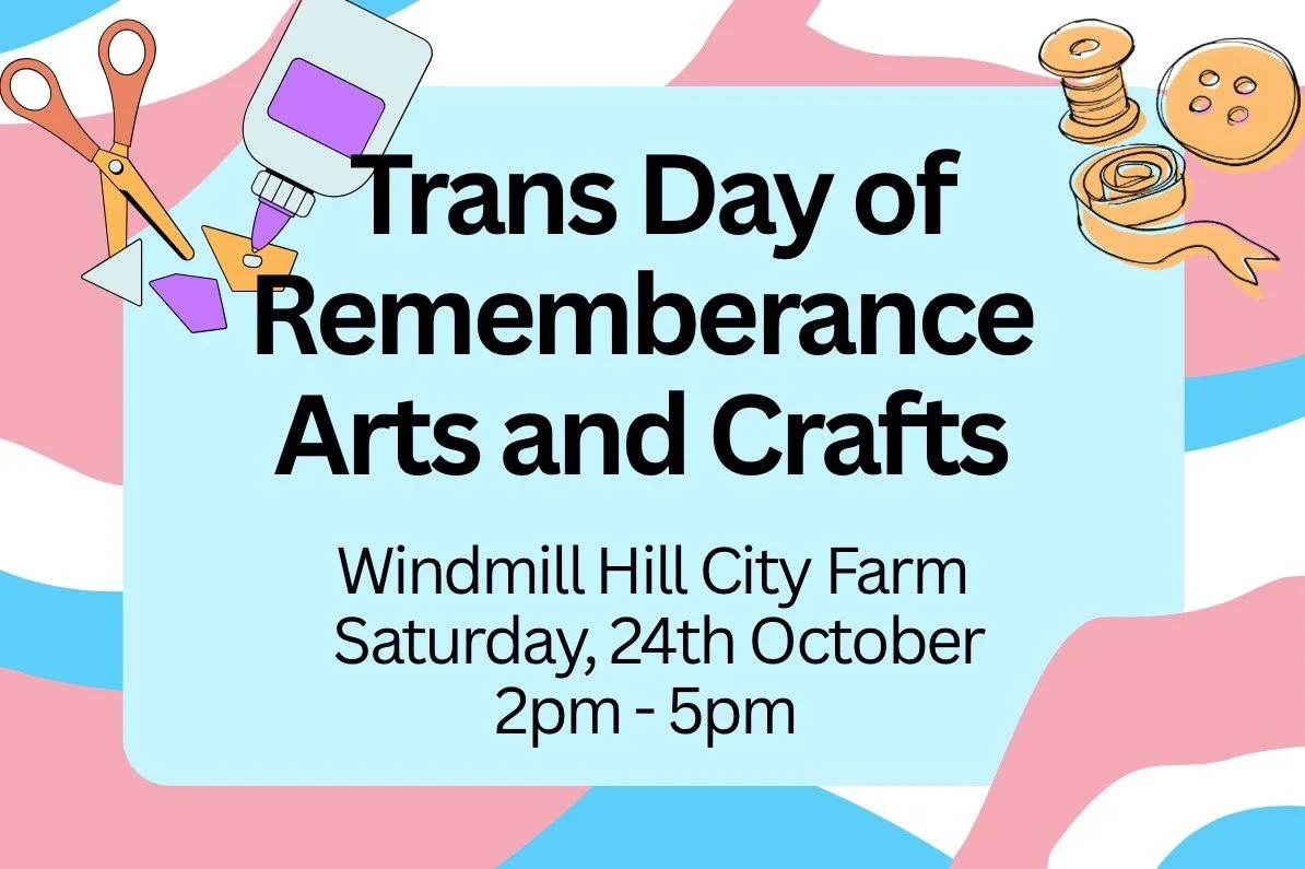 Trans Day of Remembrance arts and crafts