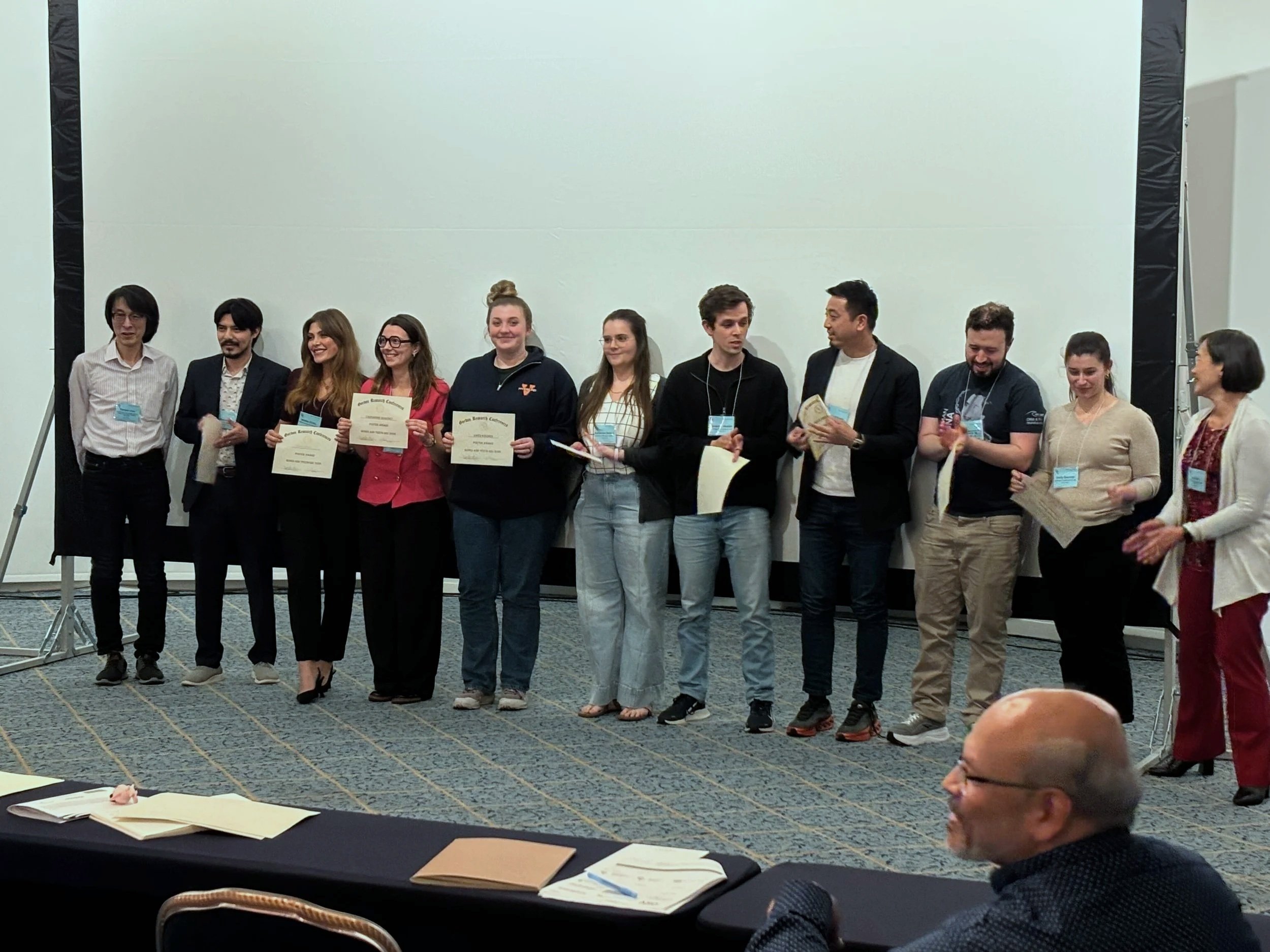 Gwen Wins a Student Poster Award at the 2026 Bones and Teeth Gordon Conference!