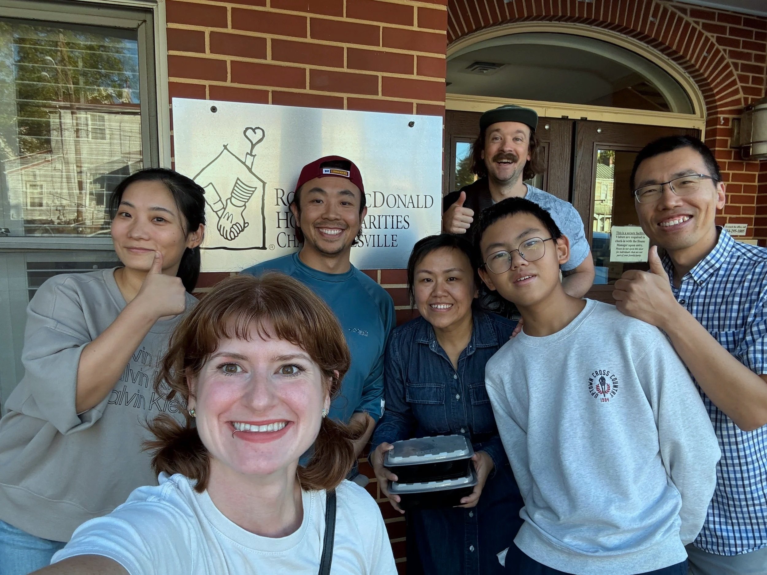 The Lab Cooks meals for the Charlottesville Ronald McDonald House - Oct. 2025