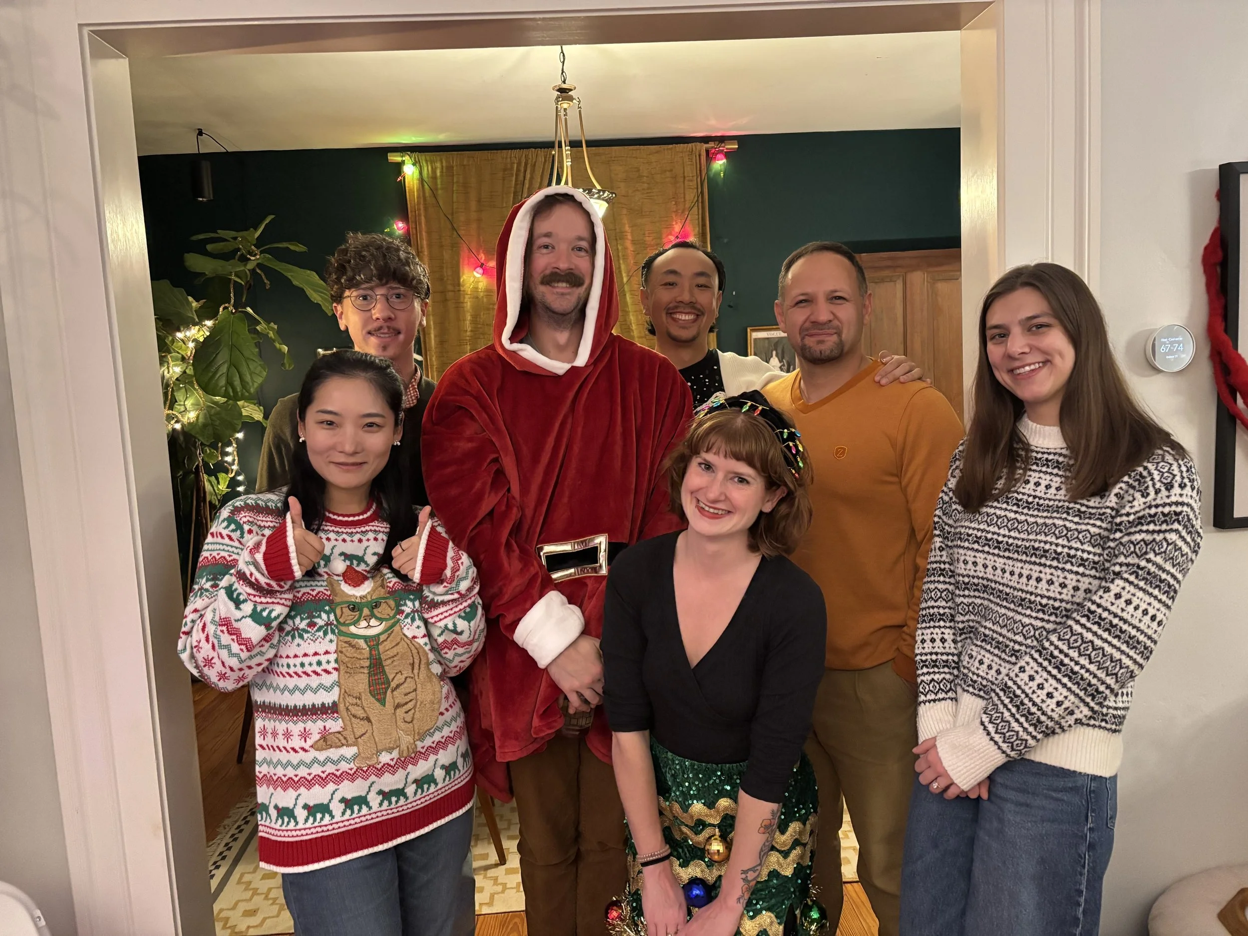 The Lab (Missing Gwen) at Our Holiday Party - 2026