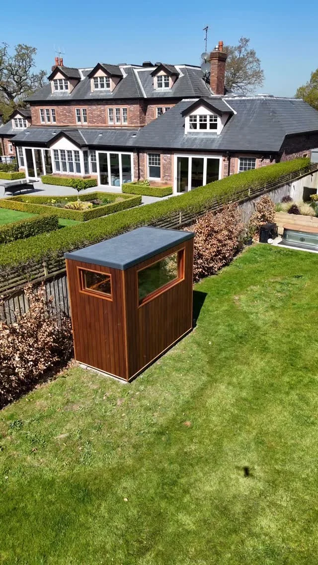 Feeling stressed or sore?
A sauna can melt away stress and help with deeper sleep - and it doesn’t get much better than one in your own back garden.
We design and build bespoke saunas that don’t just sit in your garden, they transform