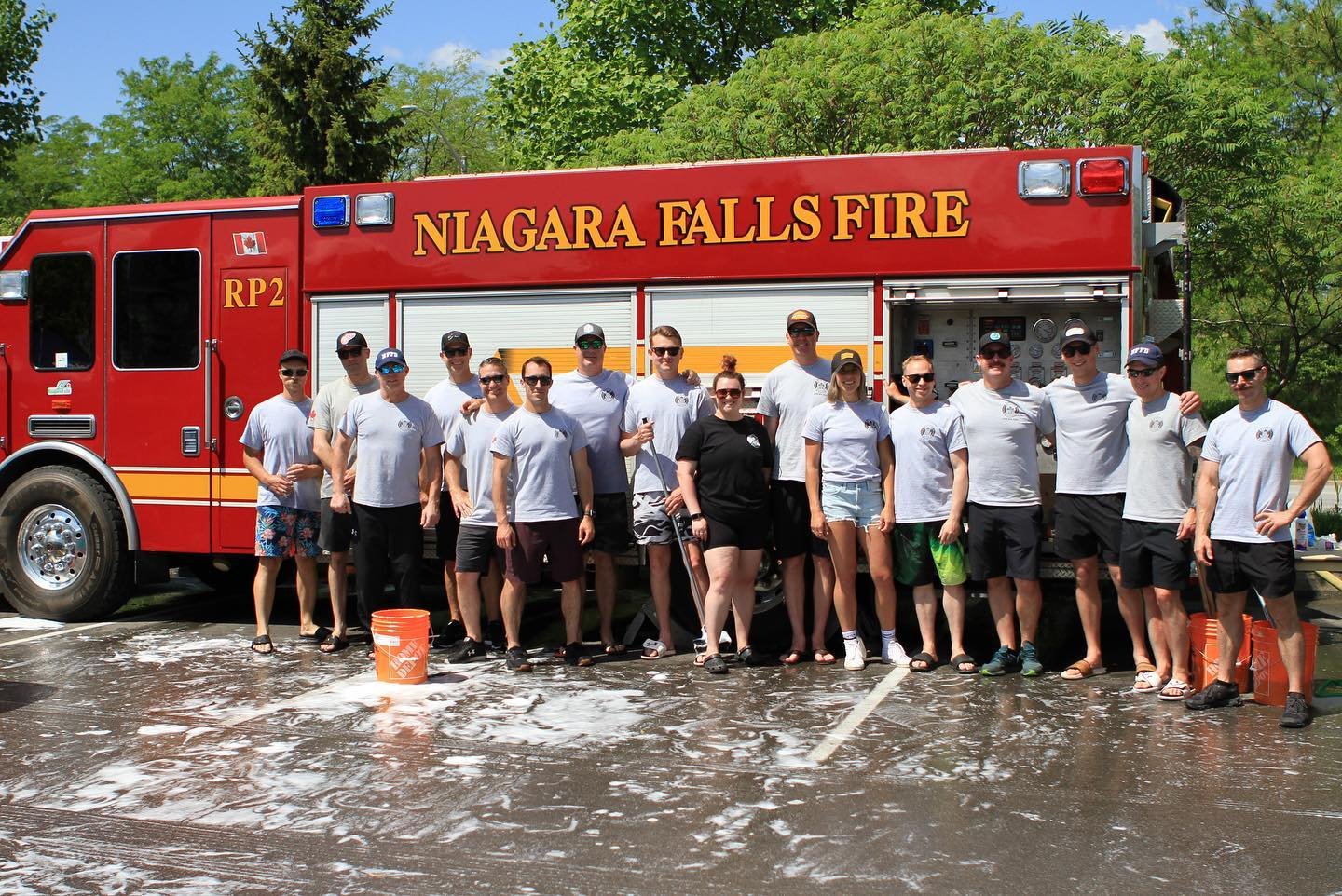 Another successful year at the @greatwolflodge car wash. This year we were able to help support @birchwayniagara and @gilliansplace_sc. The @nfpffa_local528 has been a big part of this event for over 10 years helping raise millions for deserving char