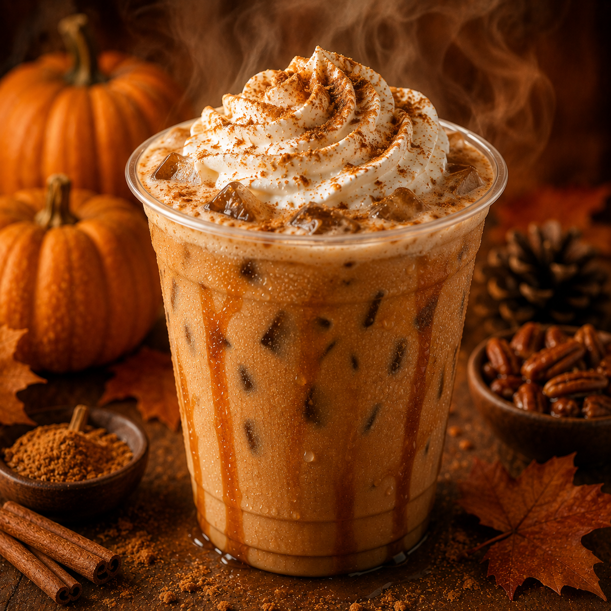 Pumpkin Spice Nitro Coffee Gourd Almighty
