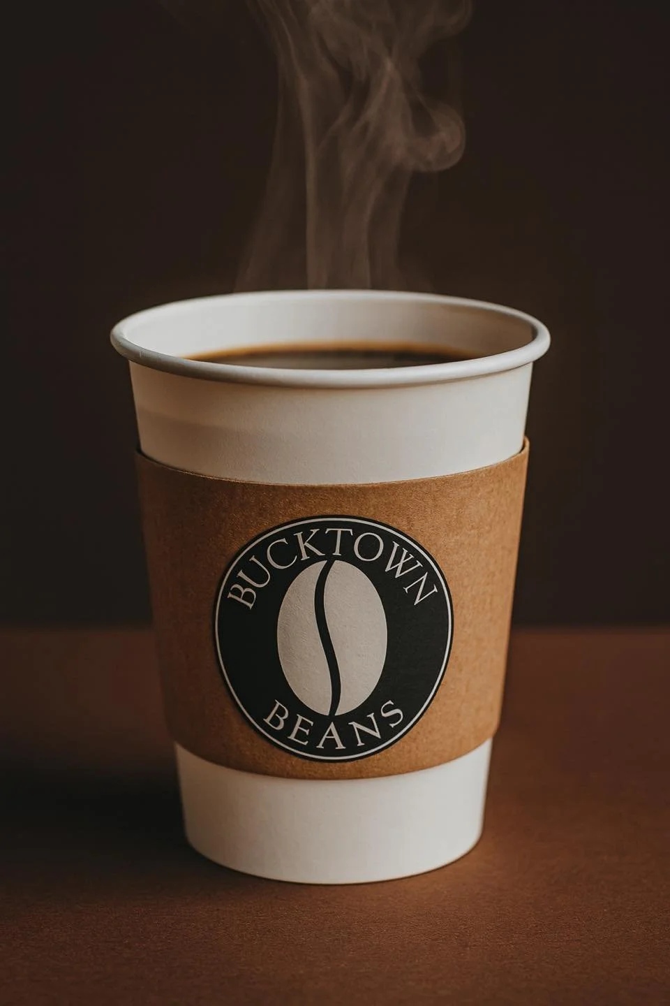 Classic coffee with cream and sugar.