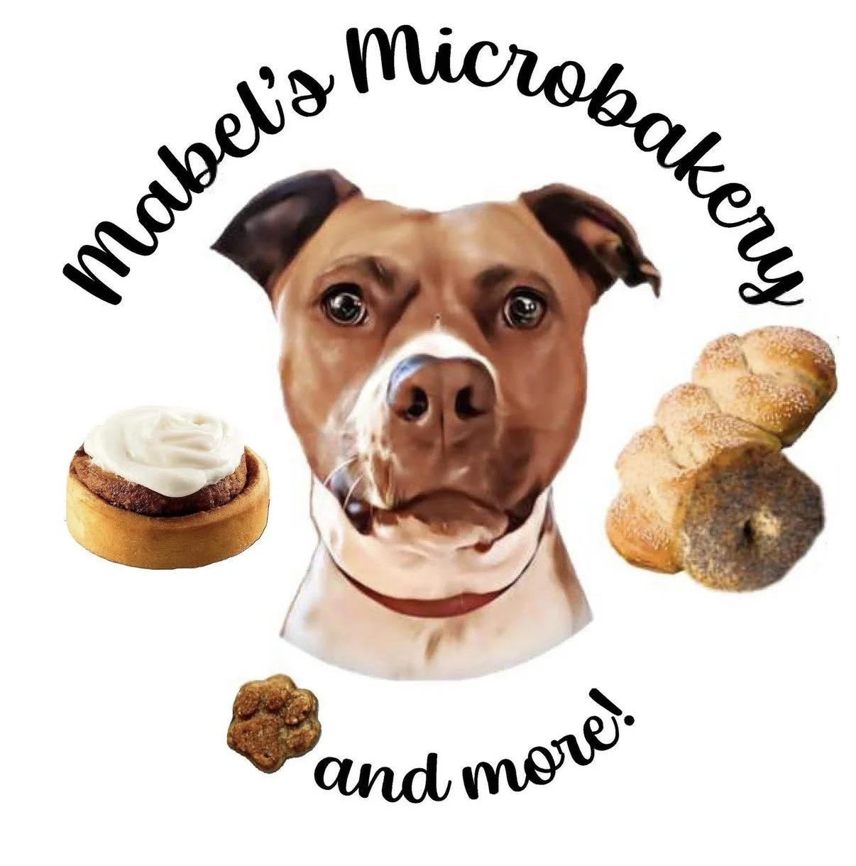 Mabel's Microbakery provides baked goods to enjoy with our beverages.
