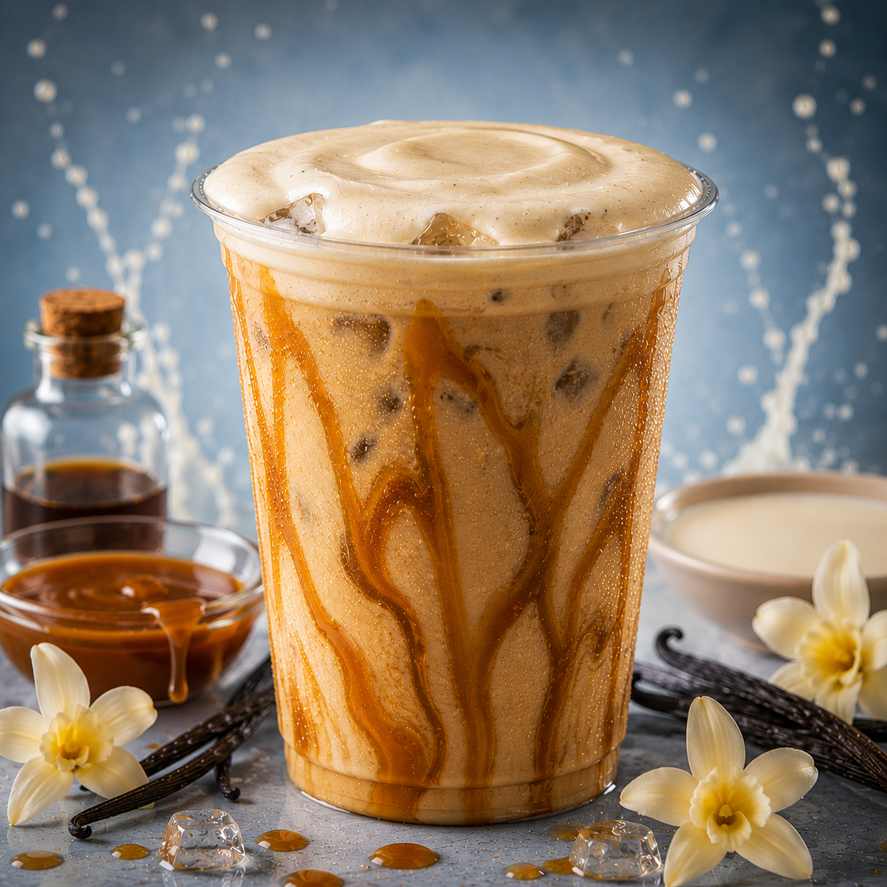 Velvet Vanilla Iced Nitro Coffee