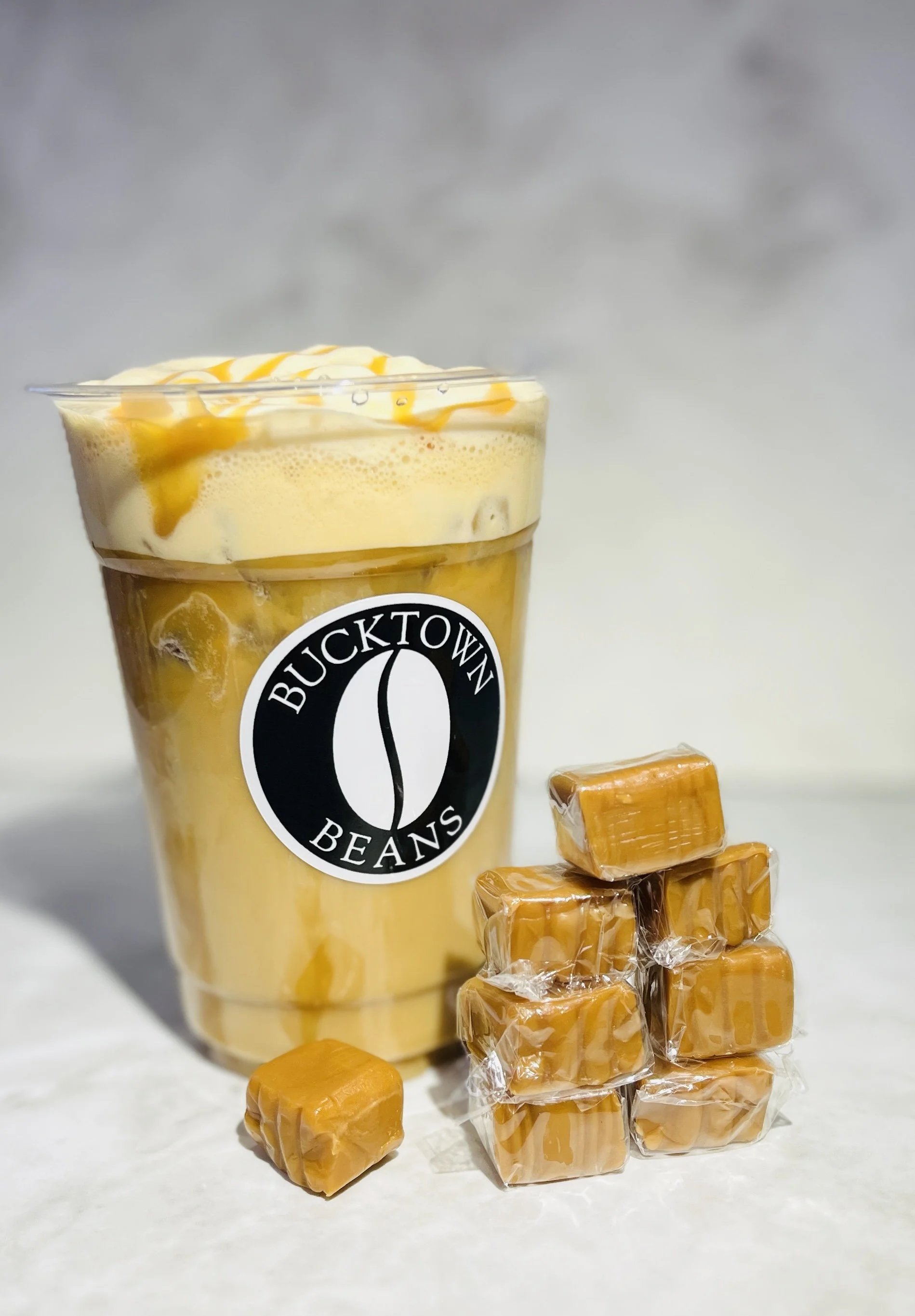 Iced Nitro Cold Brew with Caramel